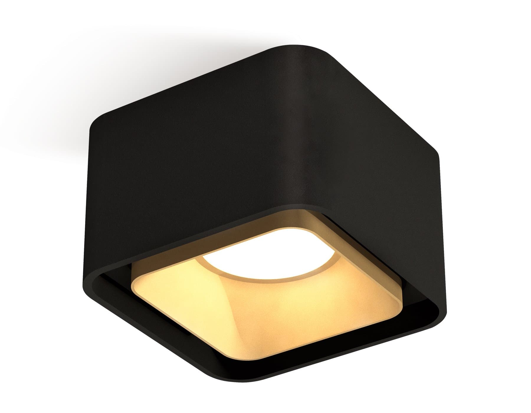Ambrella Комплект накладного светильника XS7833004 SBK/SGD черный песок/золото песок MR16 GU5.3 (C7833, N7704)