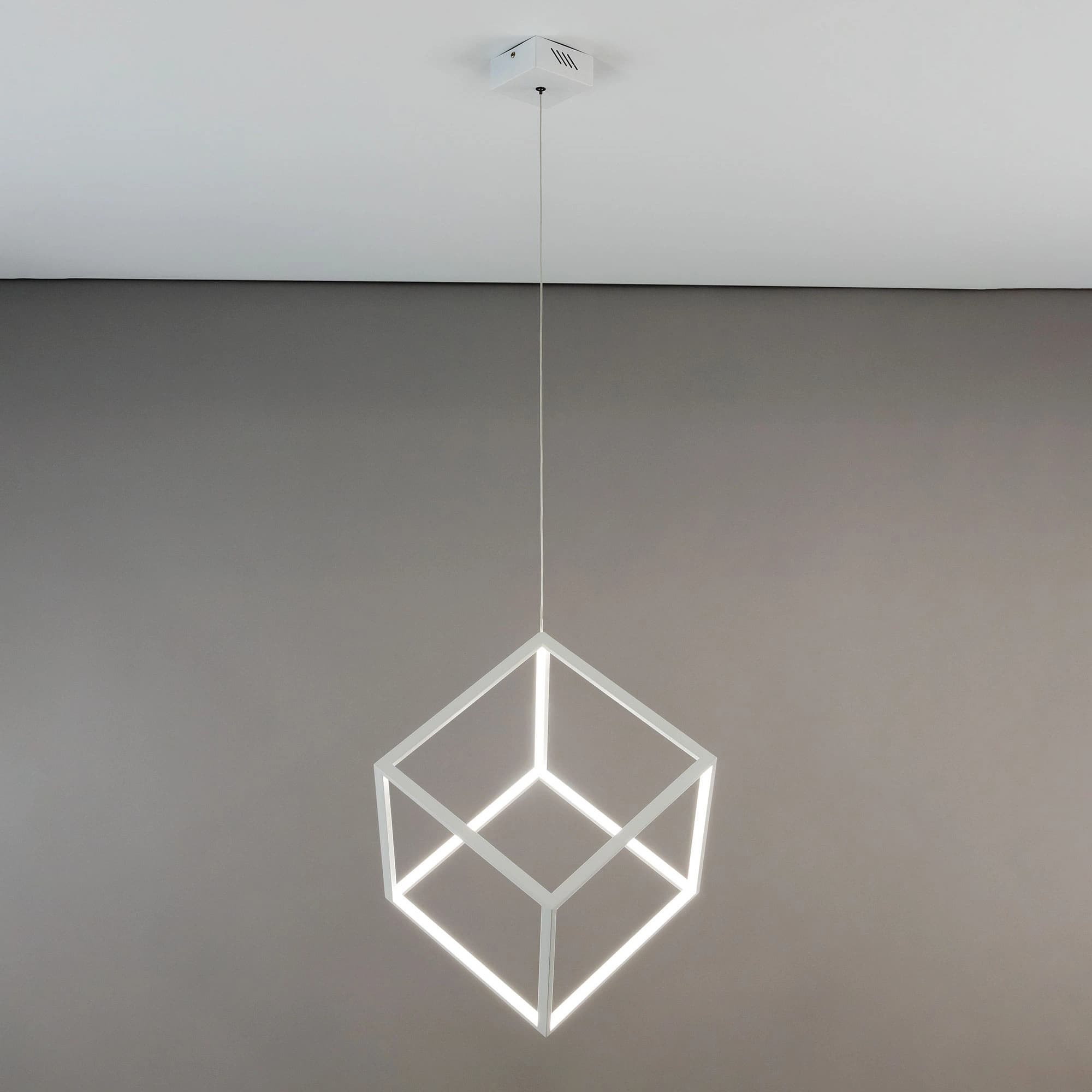 Citilux CL719300 Куб Белый Светильник Подвес, LED 40W*4000K — миниатюра 2