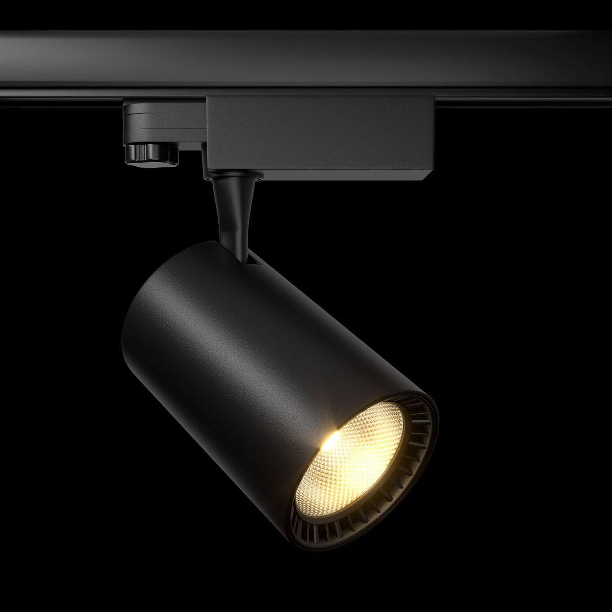 Maytoni 3 phase track system Черный Светильник трековый TR029-3-30W4K-B — миниатюра 6