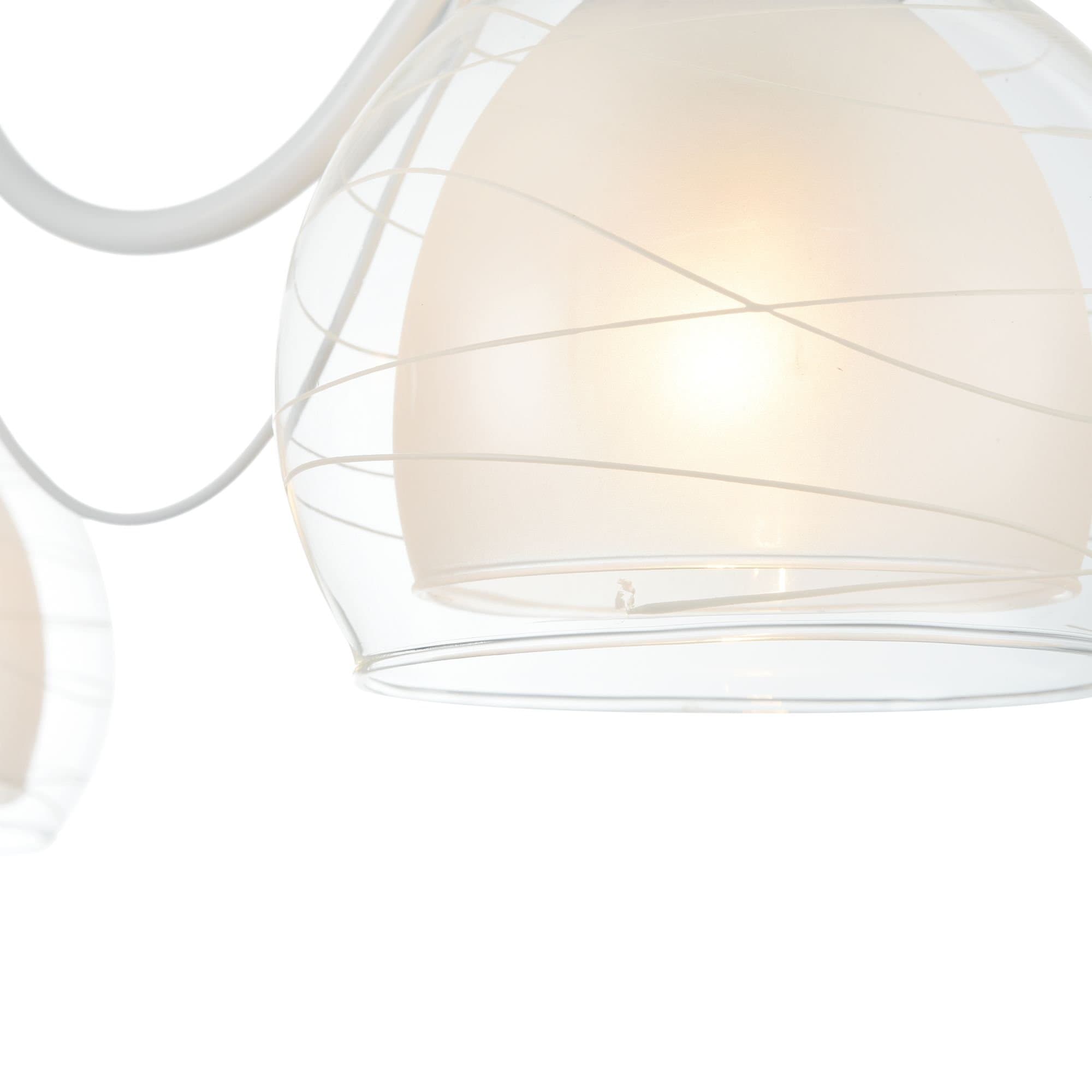 Freya Modern Nikki Белый Потолочный светильник E14 60W FR5052-CL-03-W — миниатюра 7
