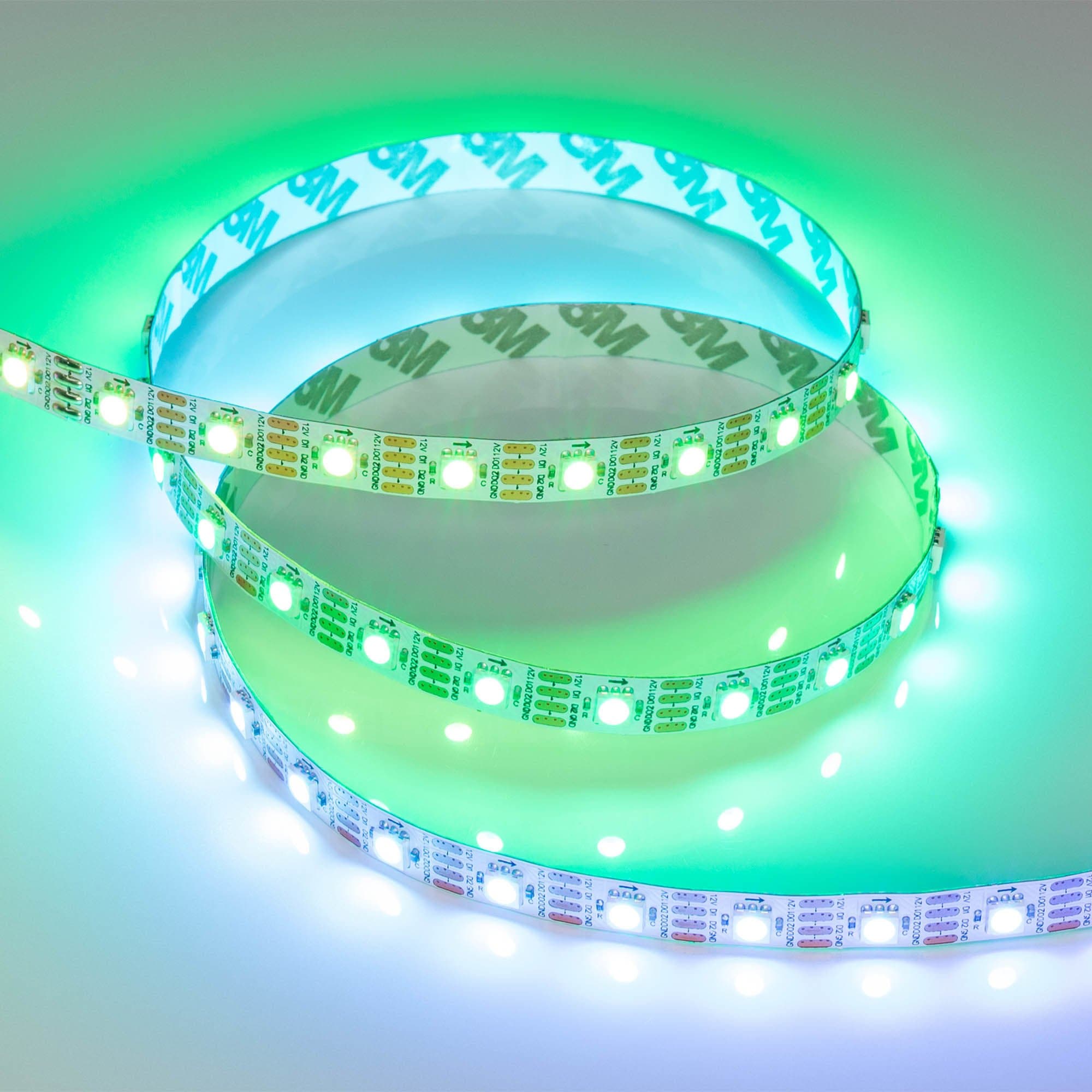 Arlight Лента SPI-B60-10mm 12V RGB-PX1-RAM (9.3 W/m, IP20, 5060, 5m) (бегущий огонь) 033437 — миниатюра 1