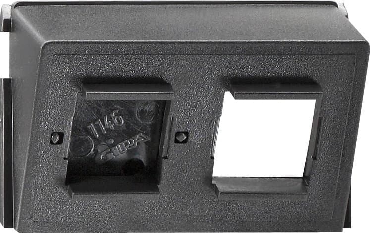 Gira Вставка для Modular Jack/Western Technology AT+T двойная 005800 — миниатюра 2