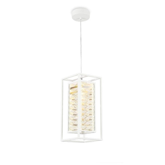 Ambrella Подвесной светильник с хрусталем TR5042 WH/CL белый/прозрачны E14/1 max 40W 180*180*760