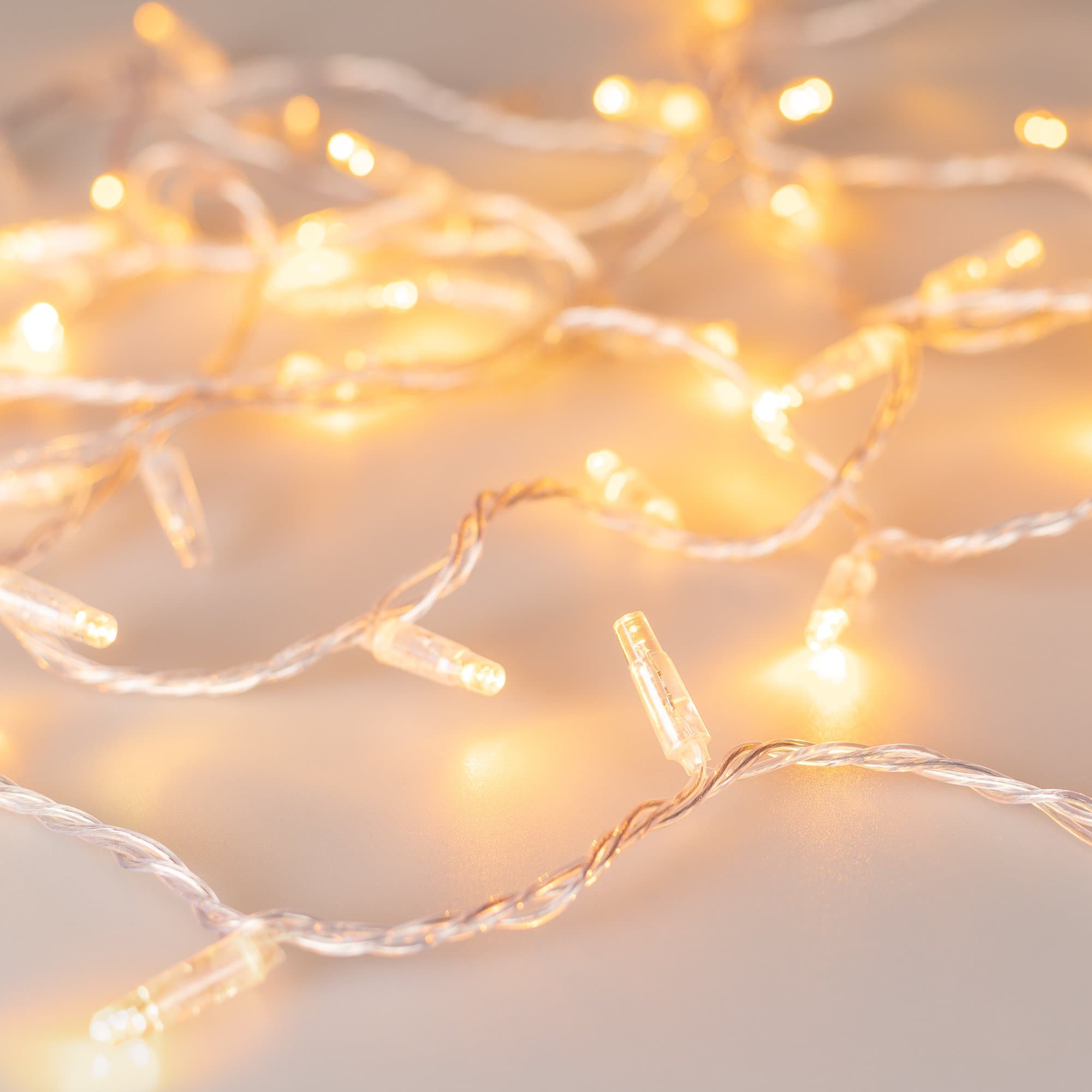 Arlight Светодиодная гирлянда ARD-STRING-CLASSIC-1000-CLEAR-100LED-PULSE Yellow (230V, 7W) (Ardecoled, IP65) 031642 — миниатюра 1