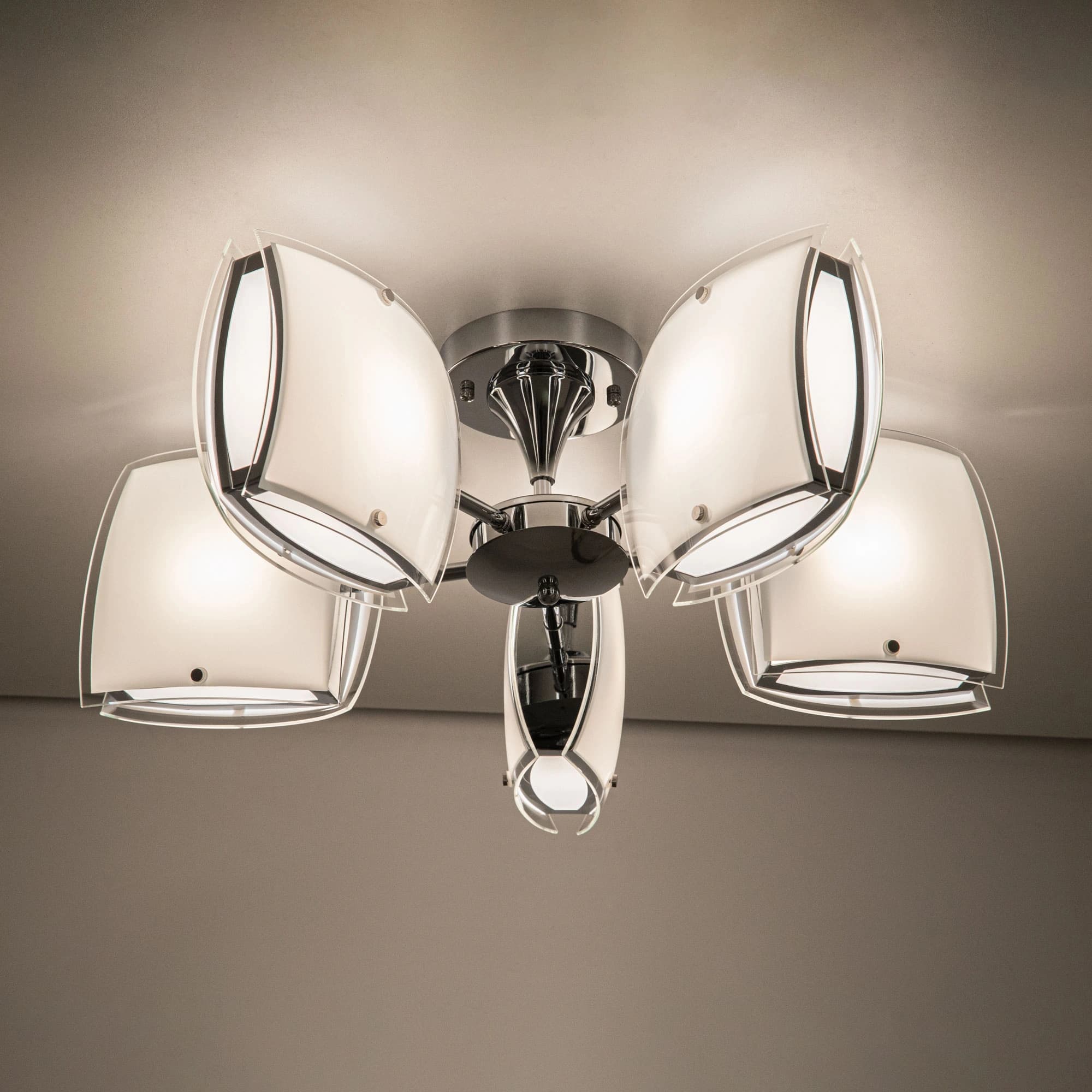 Citilux CL161151 Берген Хром Светильник  Люстра — миниатюра 6