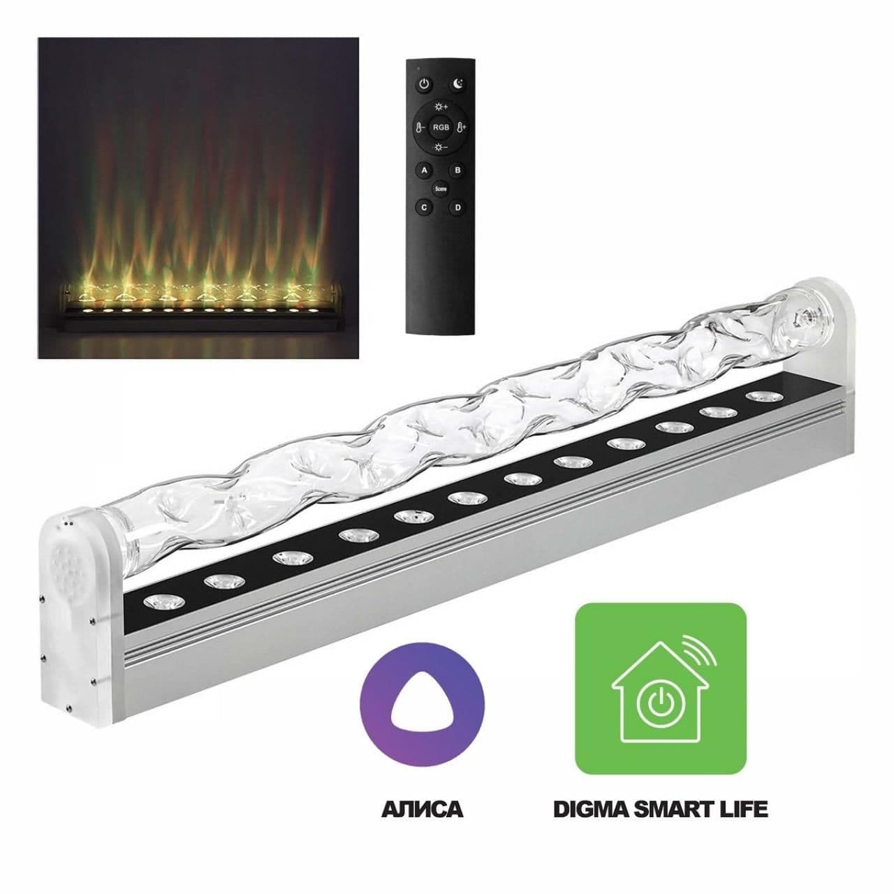 Odeon Light 7027/16FL HIGHTECH ODL25 253 Напольный переносной св-к (вкл в розетку) IP20 LED 16W RGBCW с ПДУ/DIGMA SMART LIFE (АЛИСА) A110-240V WATERFA