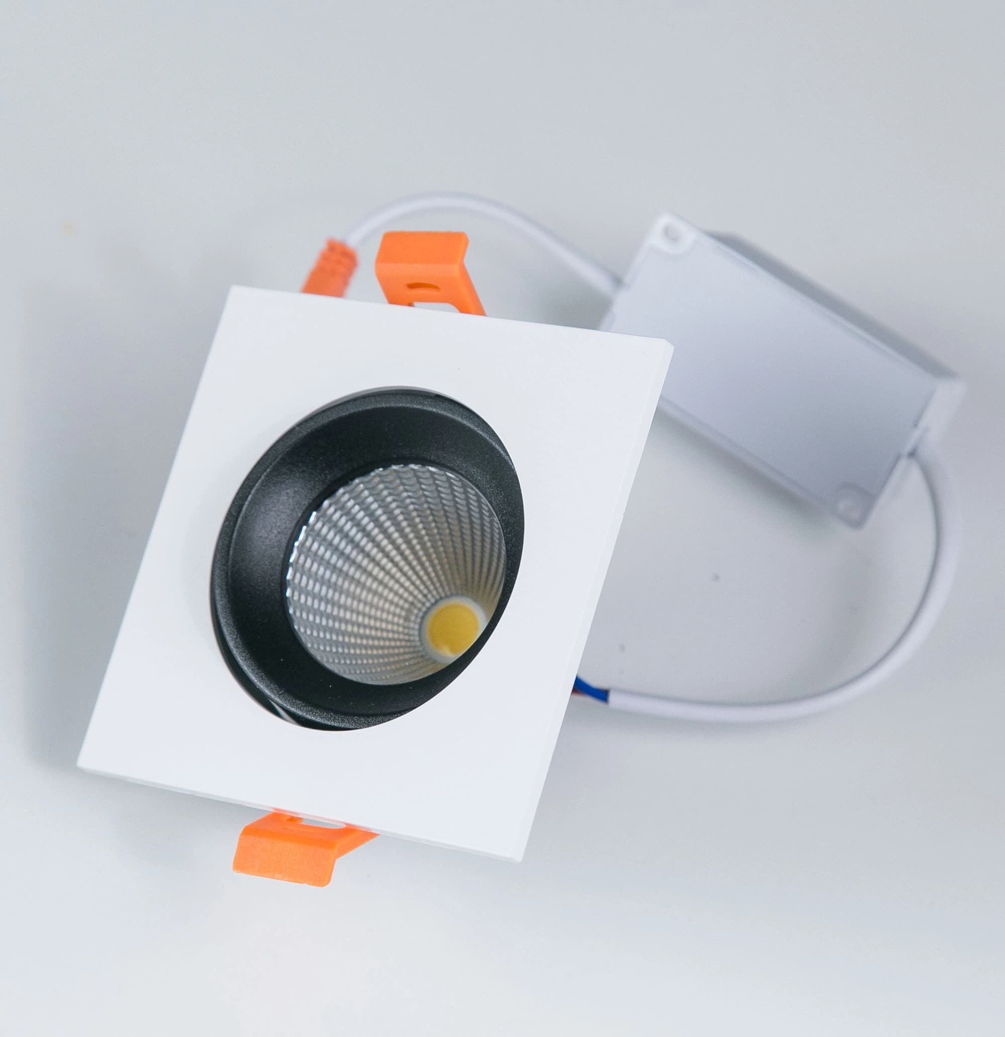 Citilux CLD001KNW4 Альфа Бел+Черный Светильник встраиваемый LED 7W*3500K — миниатюра 2