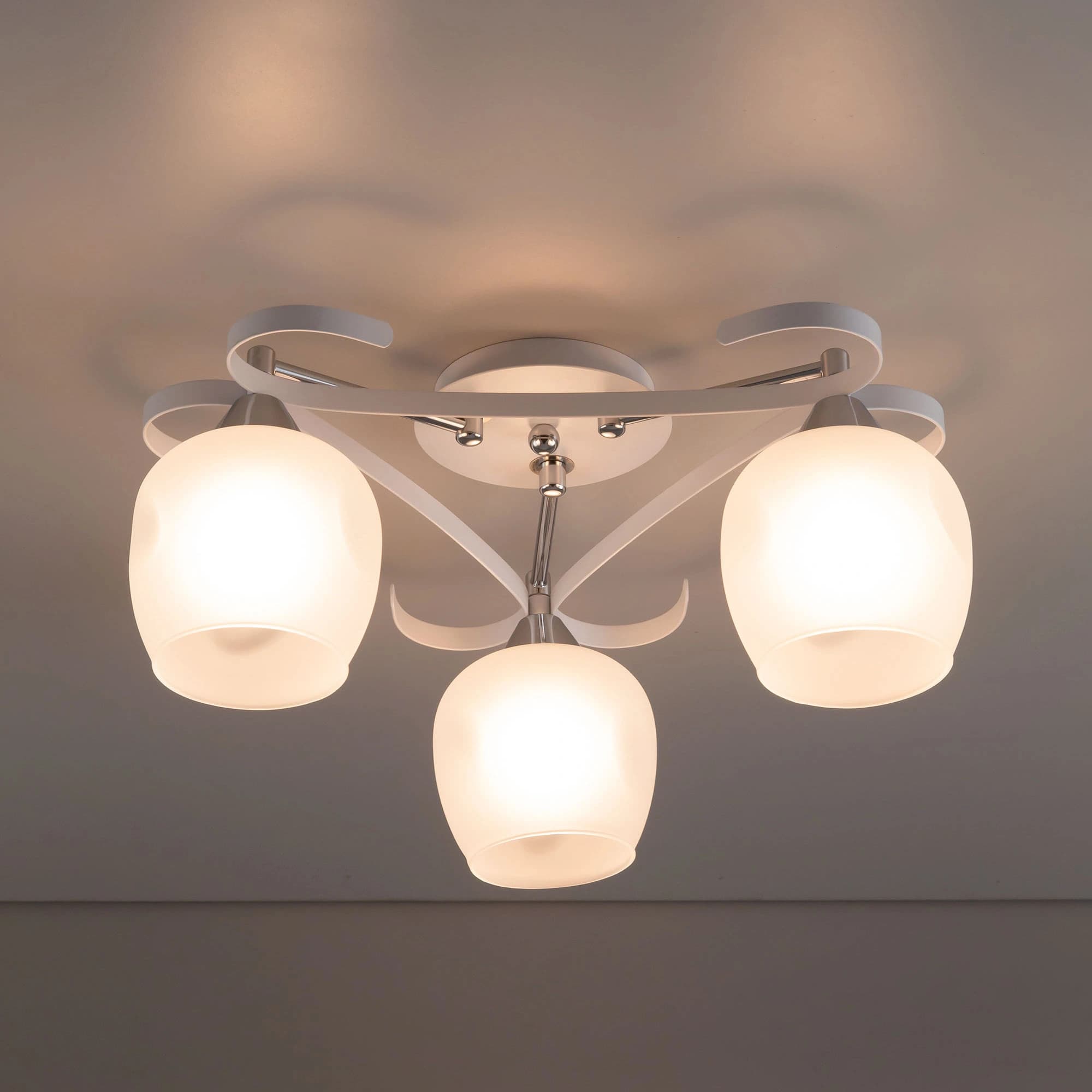 Citilux CL171133 Сюзи Белая+Хром Светильник Люстра — миниатюра 15