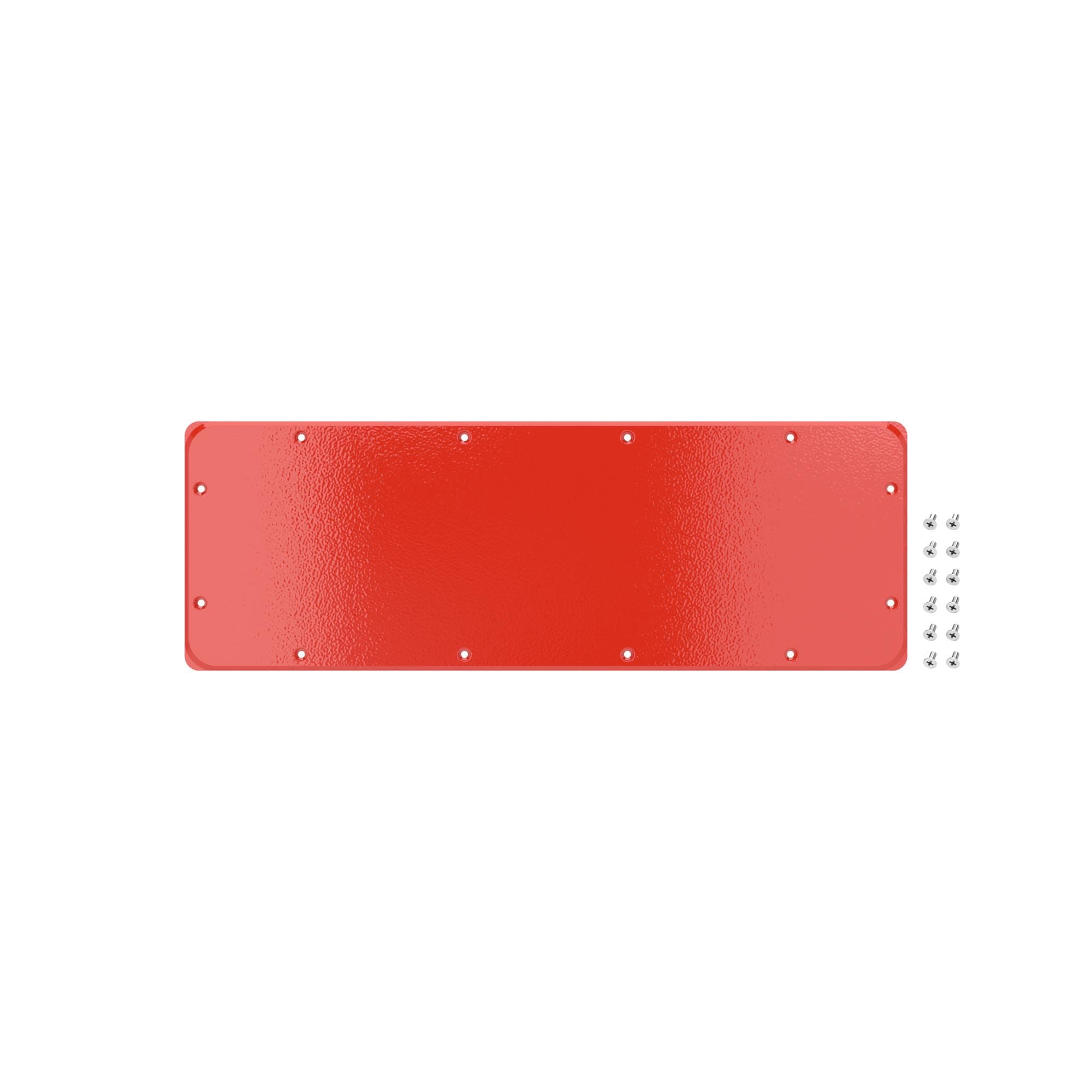 DKC Фланец сплошной для корпусов ST, тип 4, 443x153 мм, красный RAL3020 — миниатюра 1