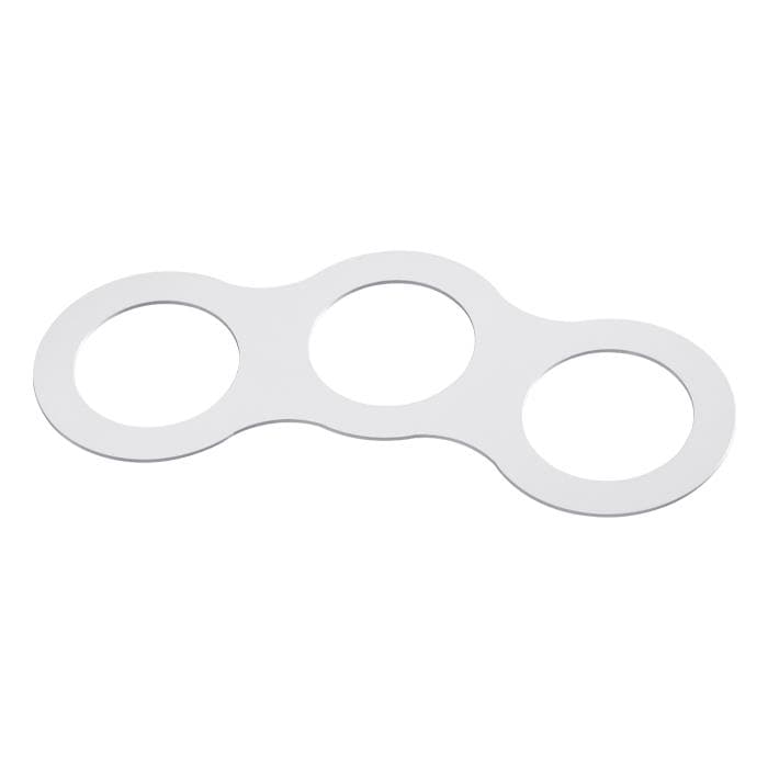 Novotech 357917 NT19 089 белый Рамка декоративная к артикулам 357585-357587, 357589, 357909-357910 METIS