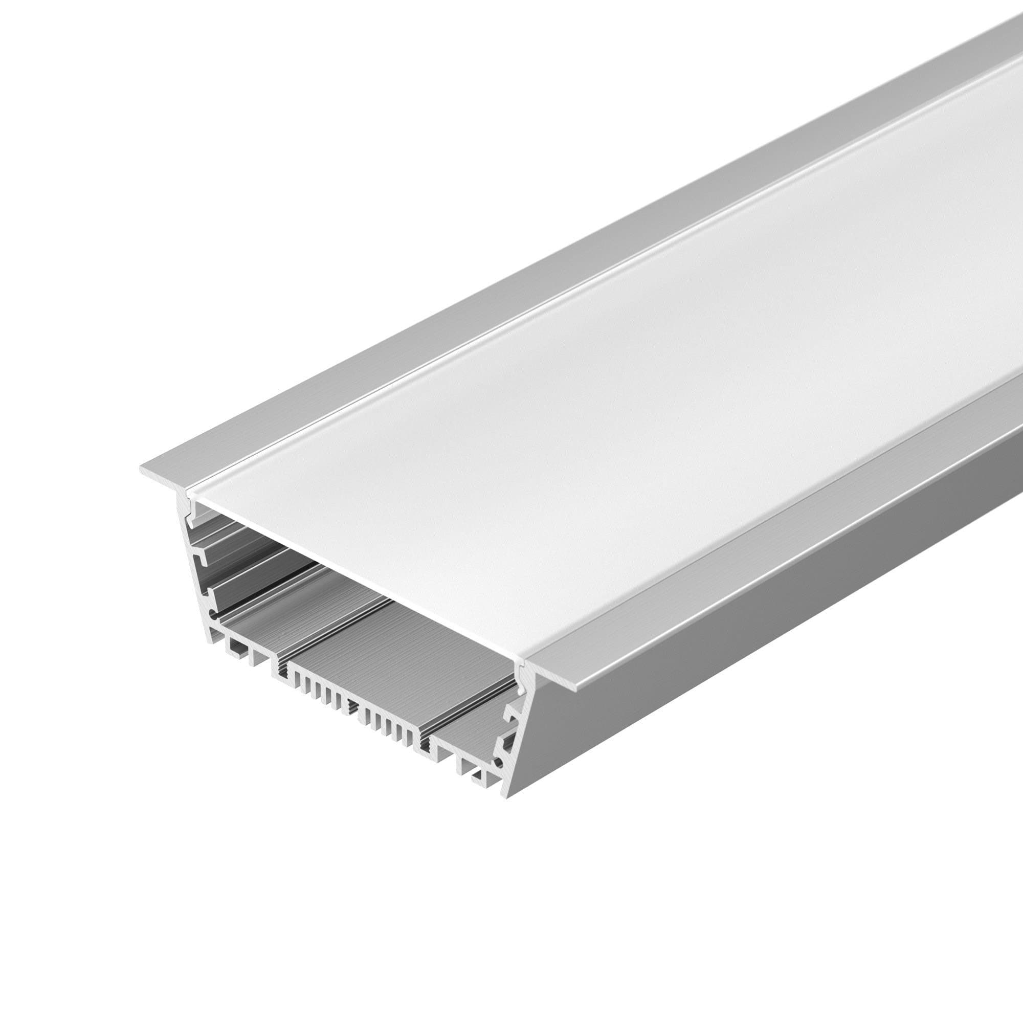 Arlight Профиль с экраном ARH-POWER-W120-F-2000 ANOD (Алюминий) 027928 — миниатюра 1