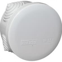 PE Коробка распределительная, круглая, 4 ввода, IP55, D70x40мм PE 120 070