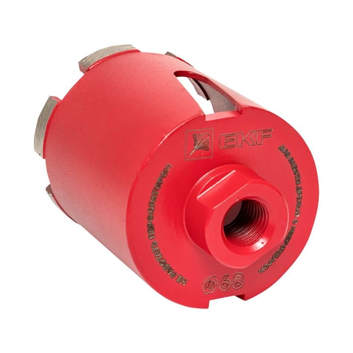 EKF Коронка алмазная для дрелей с микроударом DCH-68MH Micro Hit Laser M16 Professional — миниатюра 3