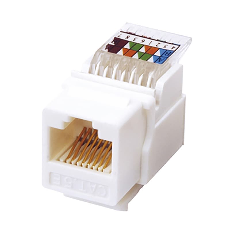 Модуль Keystone Jack RJ-45, катeгория 5e, вeртикальная задeлка Rexant 03-1012 — миниатюра 1