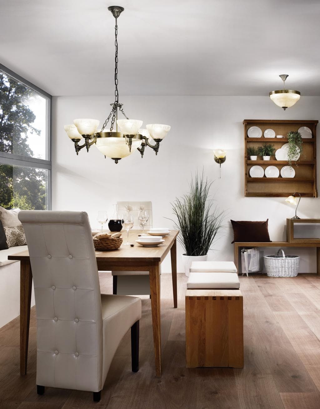 Eglo Люстра MARBELLA, 9х60W (E14) 85858 — миниатюра 2
