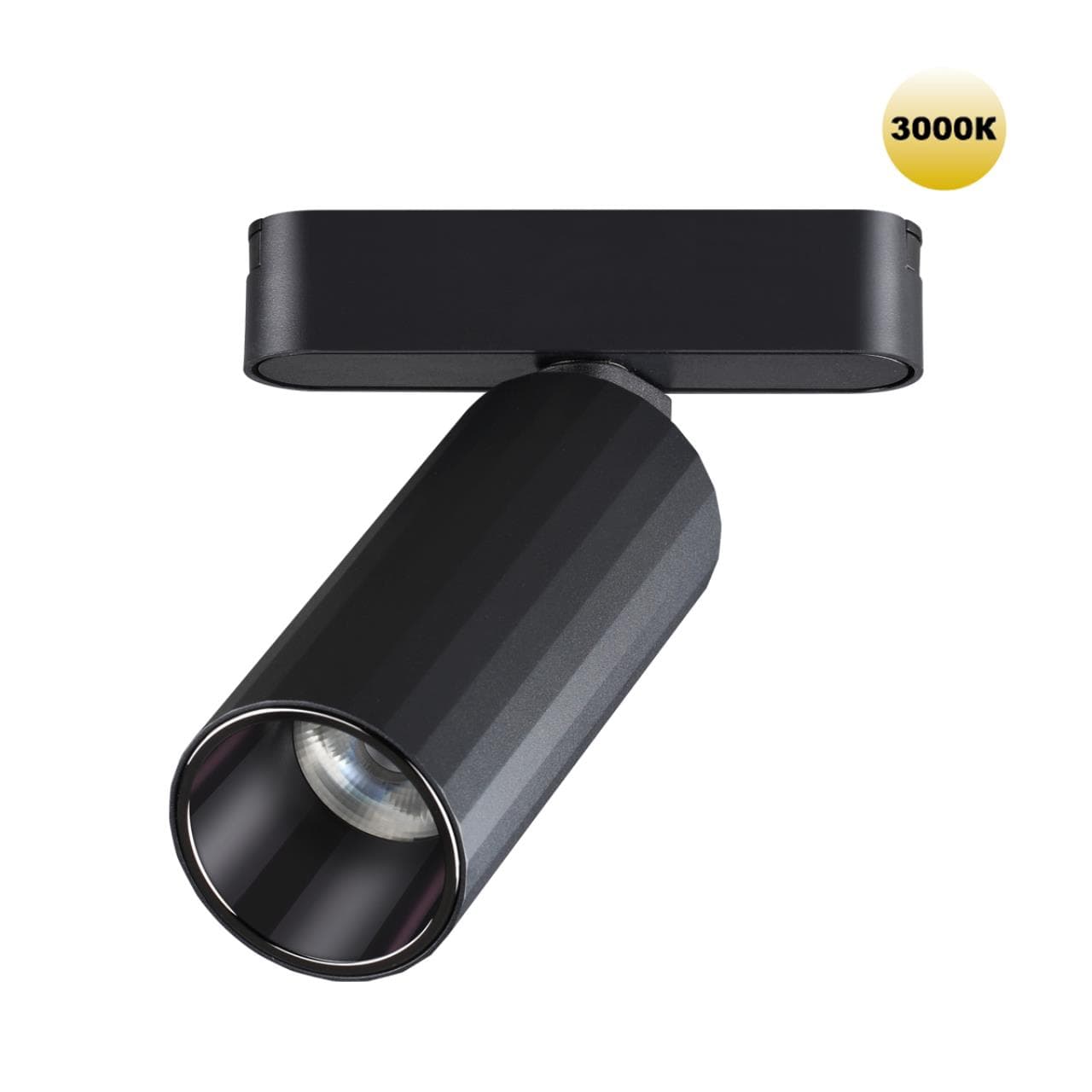 Novotech 359258 SHINO NT23 049 черный Трековый светильник для низковольтного шинопровода IP20 LED 12W 48V 1020Лм 3000К SMAL