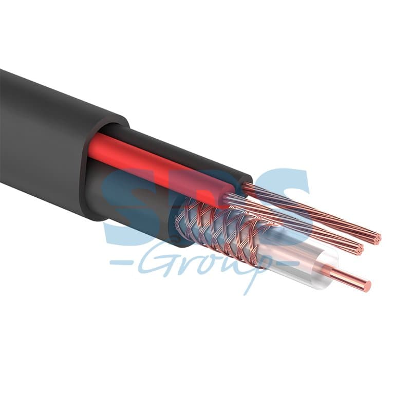 PROconnect Кабель КВК-П-2 +2x0,50 мм² (Cu/CCA) (96) черный (бухта 200 м) 01-4215
