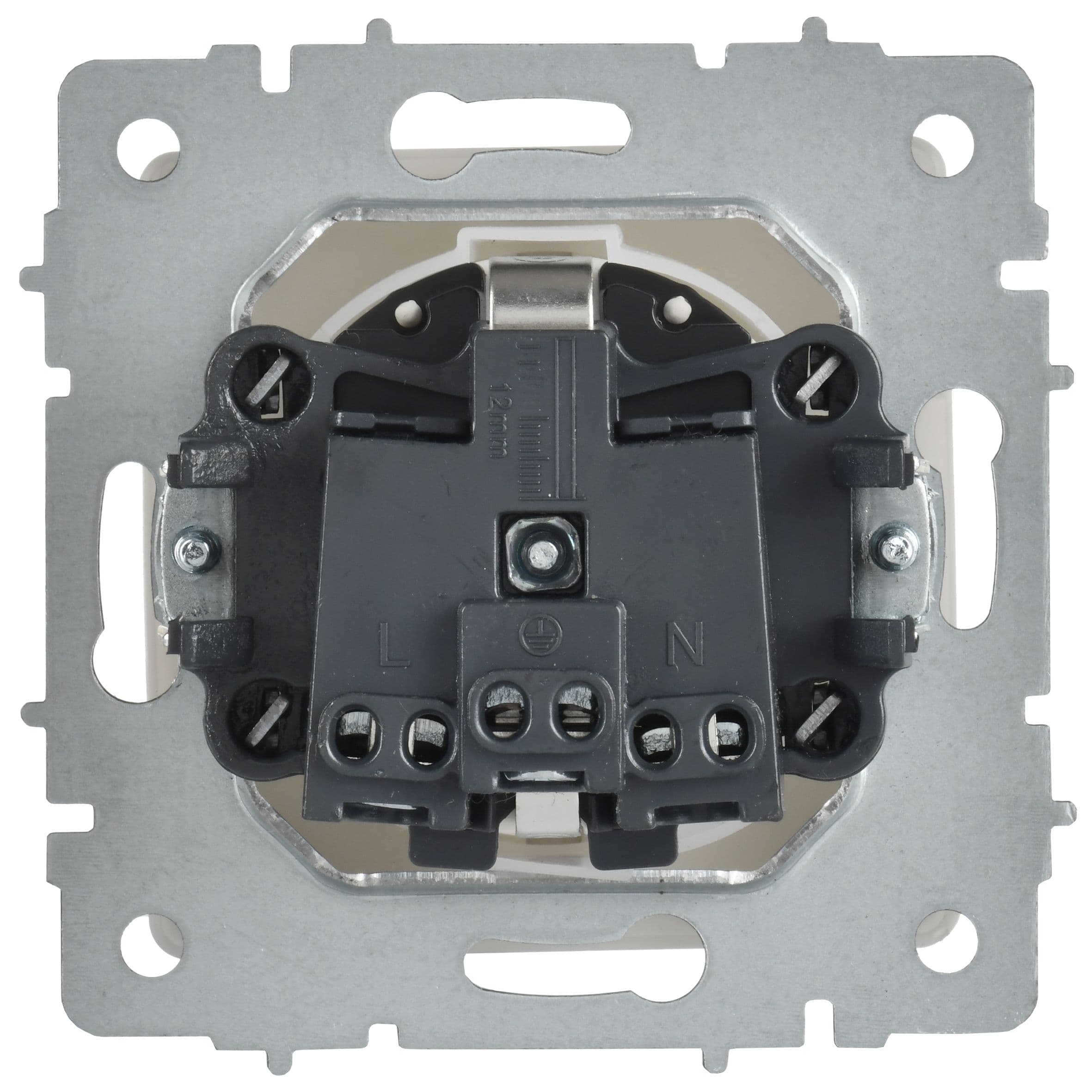 IEK BRITE Роз. с з/к/ш с кр. 16А IP44 РСбш10-3-44-БрАБ а/б — миниатюра 4