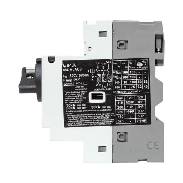 EKF Автомат пуска двигателя GV2P 6,3-10А — миниатюра 6