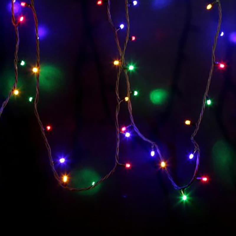 NEON-NIGHT Гирлянда модульная "Дюраплей LED" 12м 120 LED черный каучук Мульти 315-139 — миниатюра 1