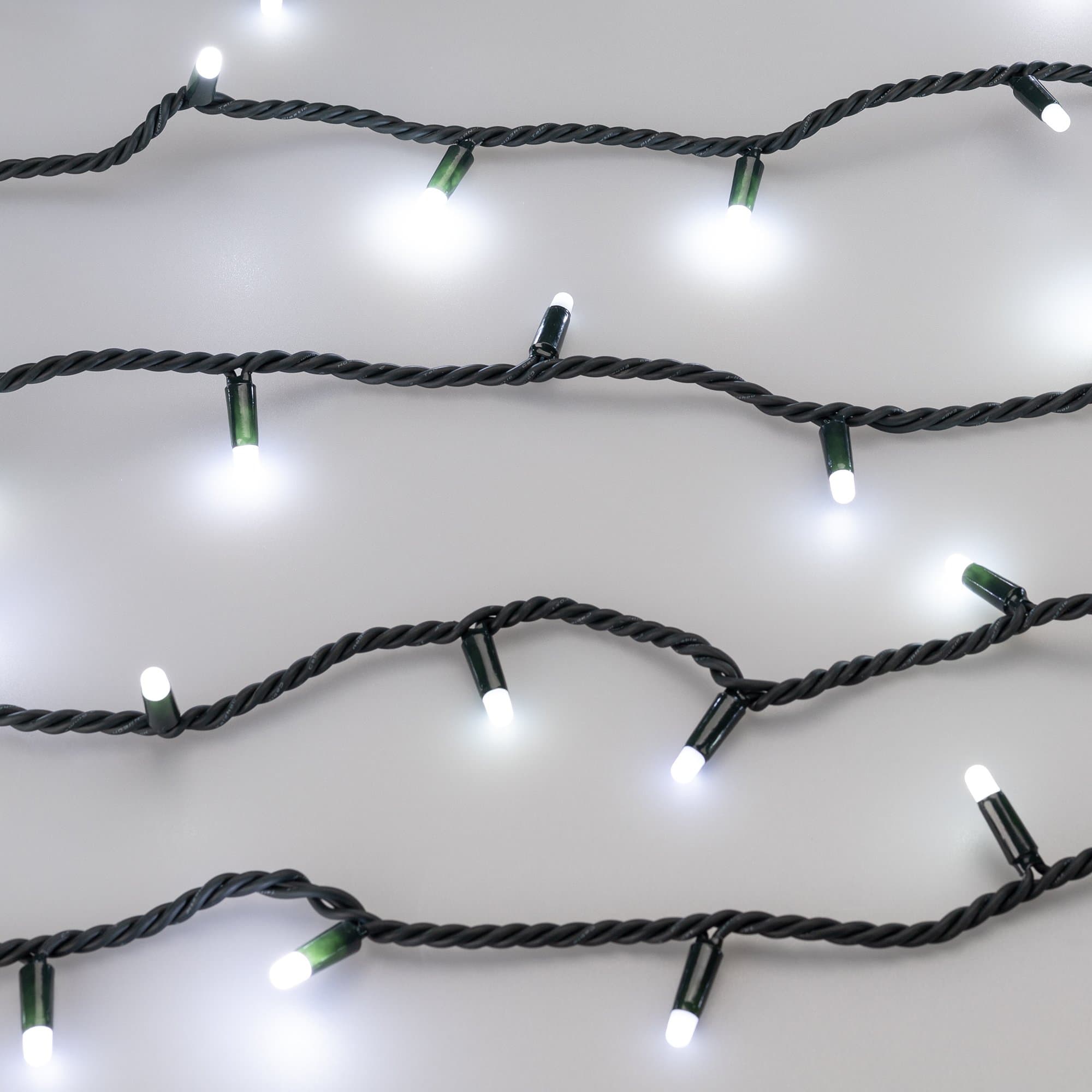 Arlight Светодиодная гирлянда ARD-STRING-PRO-1000-GREEN-100LED-MILK-PULSE White (230V, 7W) (Ardecoled, IP65) 031664 — миниатюра 2