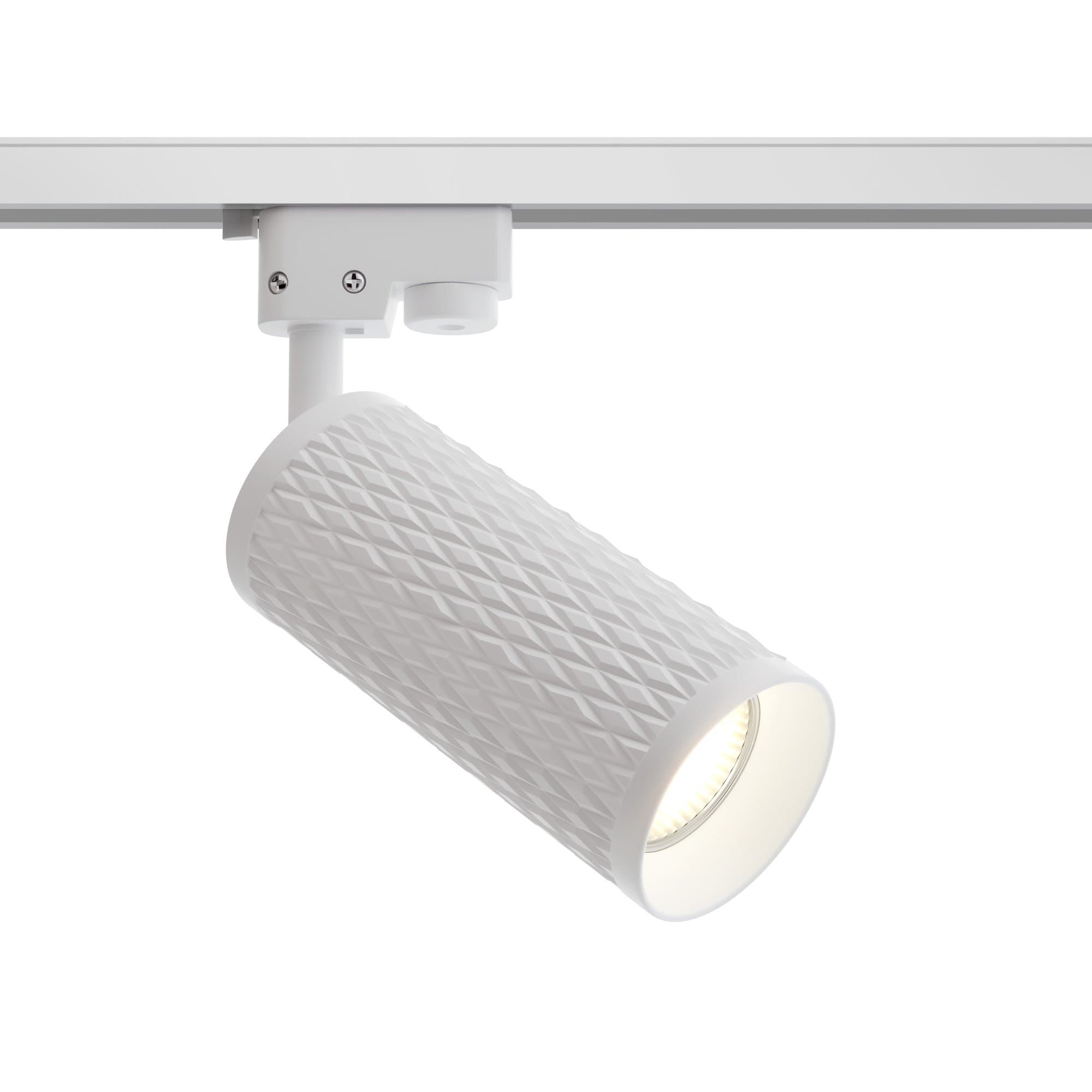 Maytoni Single phase track system Трековый светильник Белый TR011-1-GU10-W — миниатюра 2
