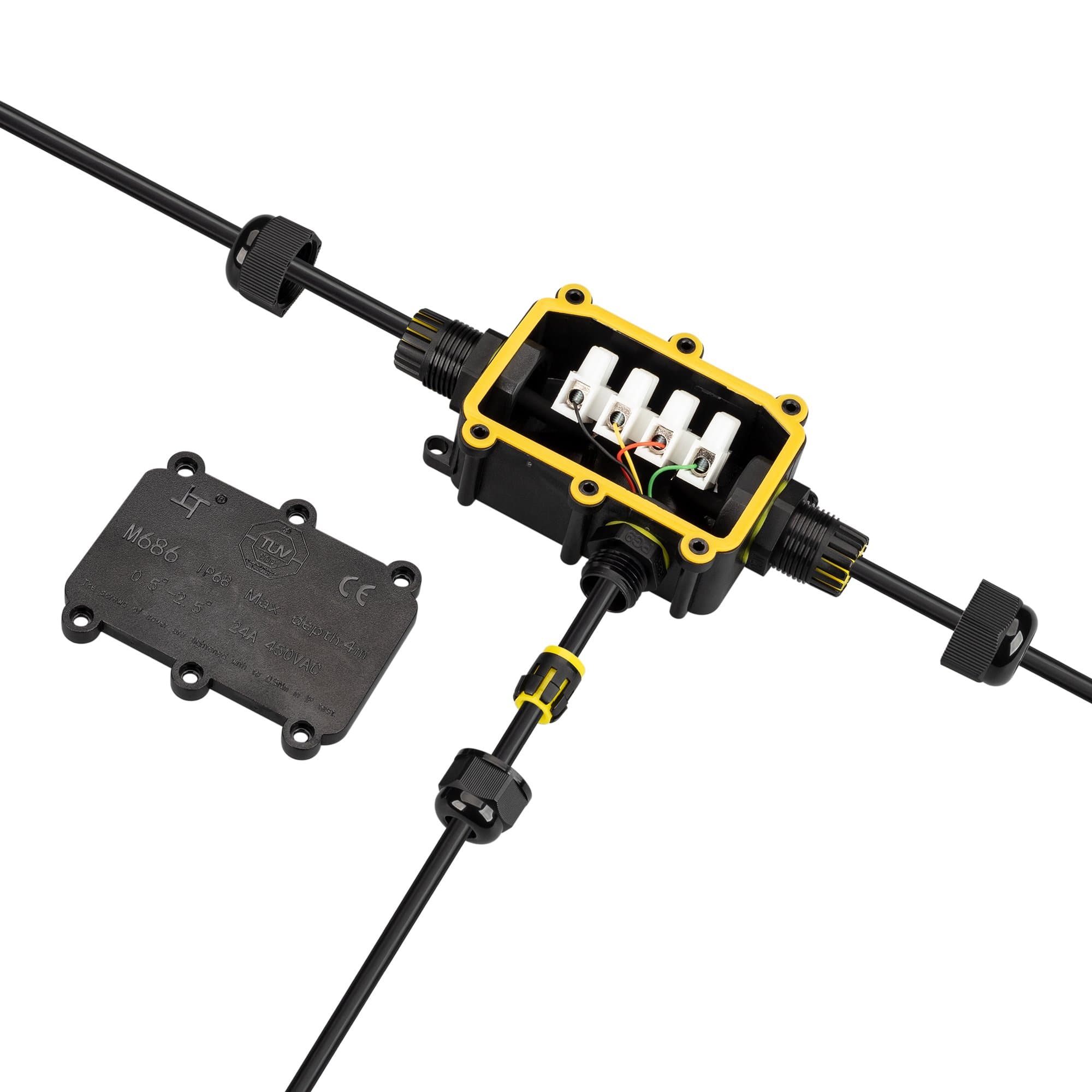 Arlight Коробка распределительная NEO-GERM-3-WTW (5-9mm) (IP68) 030762 — миниатюра 3