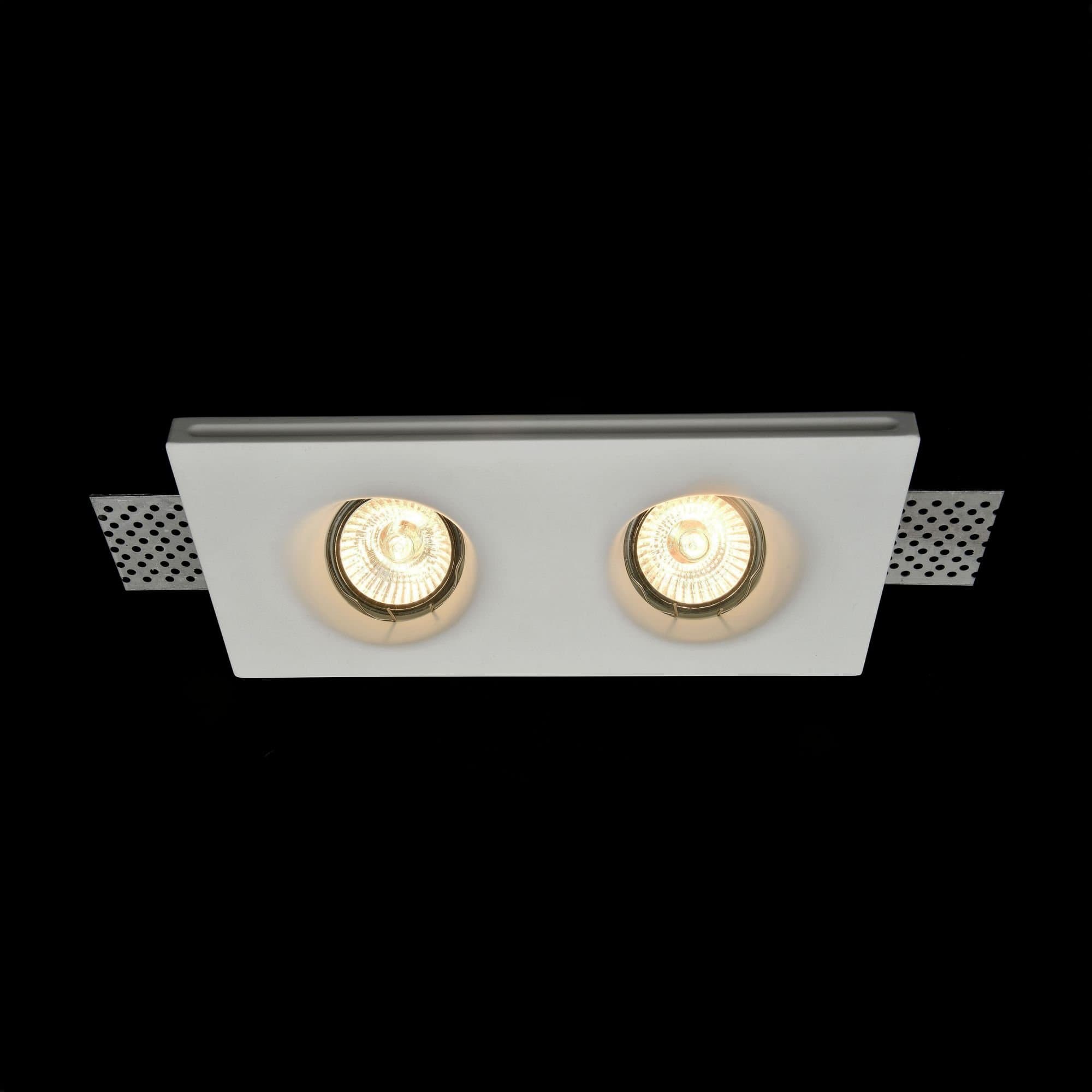 Maytoni DownLight Gyps Белый Встроенный светильник 2xGU10 35W DL002-1-02-W — миниатюра 2