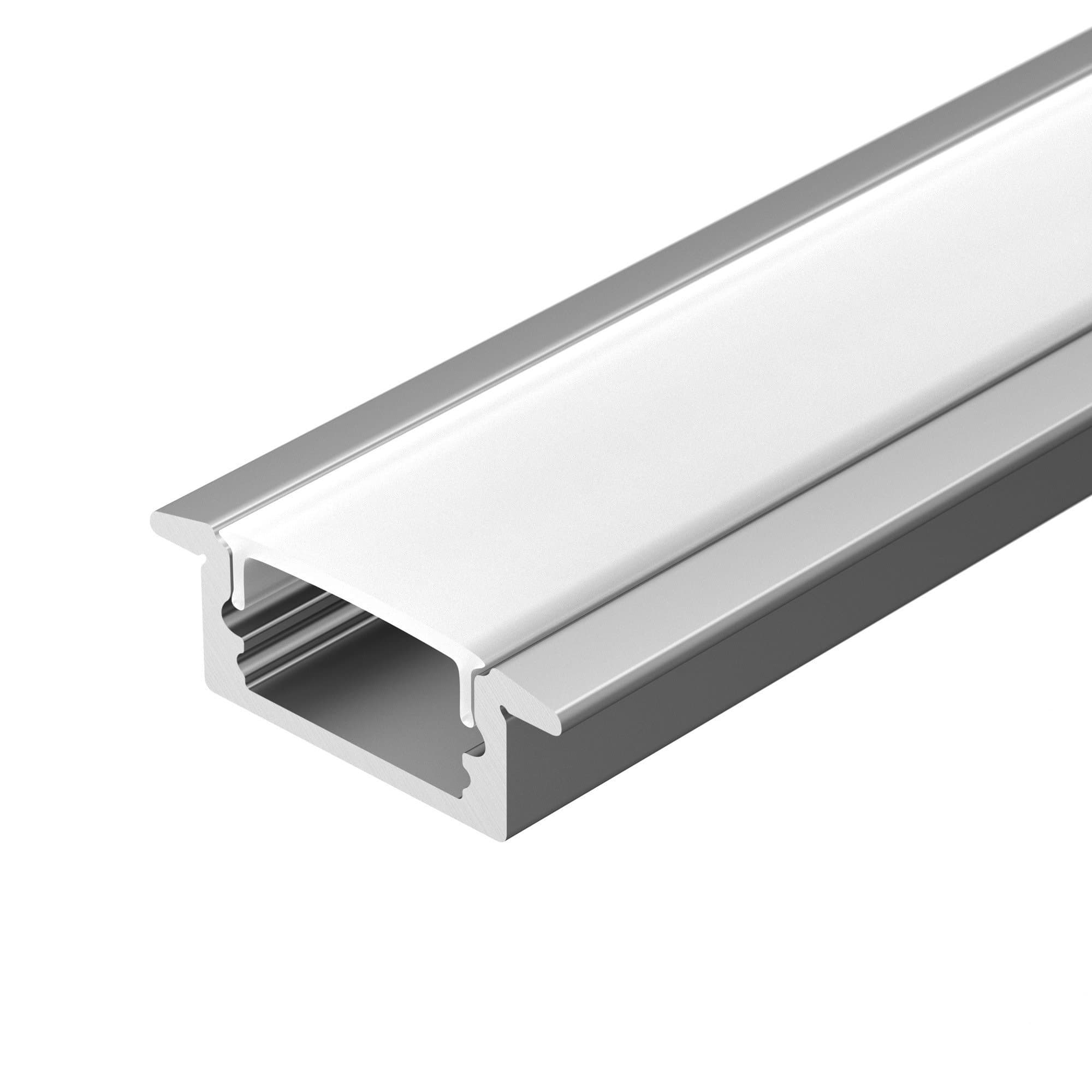 Arlight Профиль LINE-2308-F-2000 ANOD (Алюминий) 040300