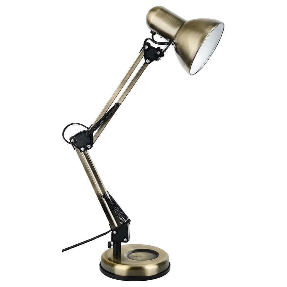 Arte Lamp Junior Бронза Лампа настольная офисная 40W E27 A1330LT-1AB — миниатюра 1