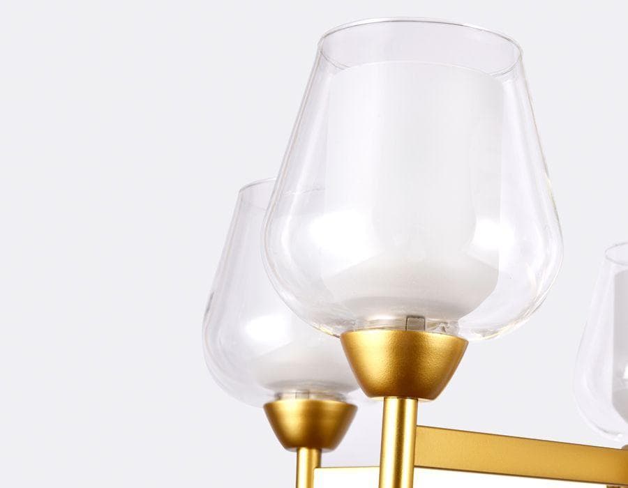 Ambrella Подвесная люстра TR3154/5 GD/CL золото/прозрачный E27/5 max 40W D630*460 — миниатюра 2