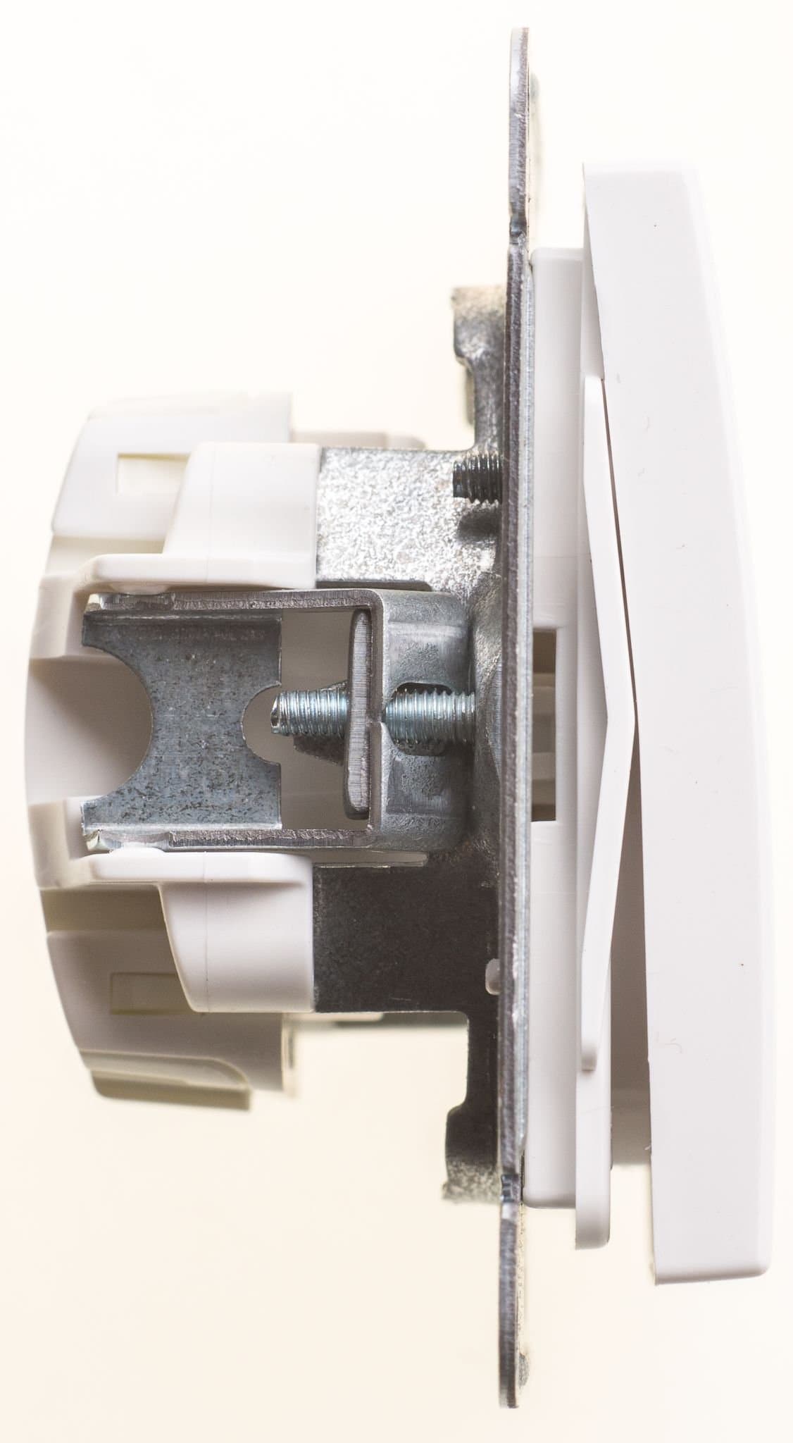 Systeme Electric Wessen 59 Aqua Бел Переключатель 1-клавишный, 10AX, IP44 — миниатюра 3
