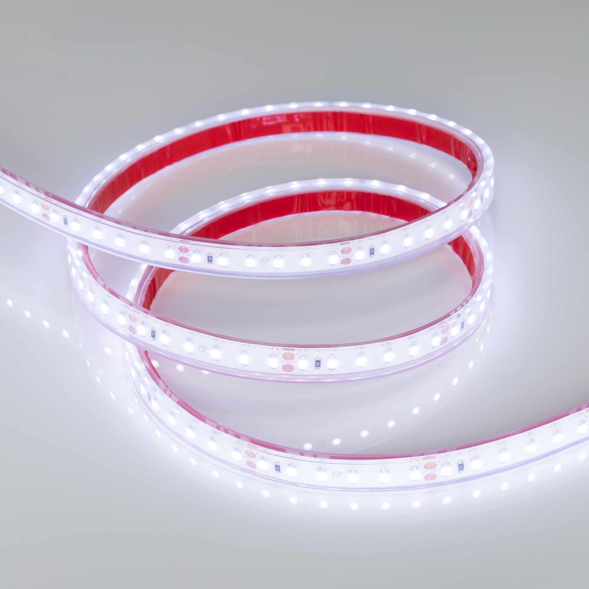 Arlight Светодиодная лента RTW 2-5000PGS 24V Cool 2x (3528, 600 LED, LUX) (9.6 Вт/м, IP67) 016835 — миниатюра 3