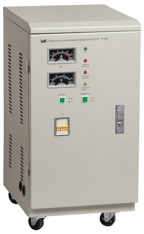 IEK Стабилизатор напряжения СНИ1-15 кВА однофазный