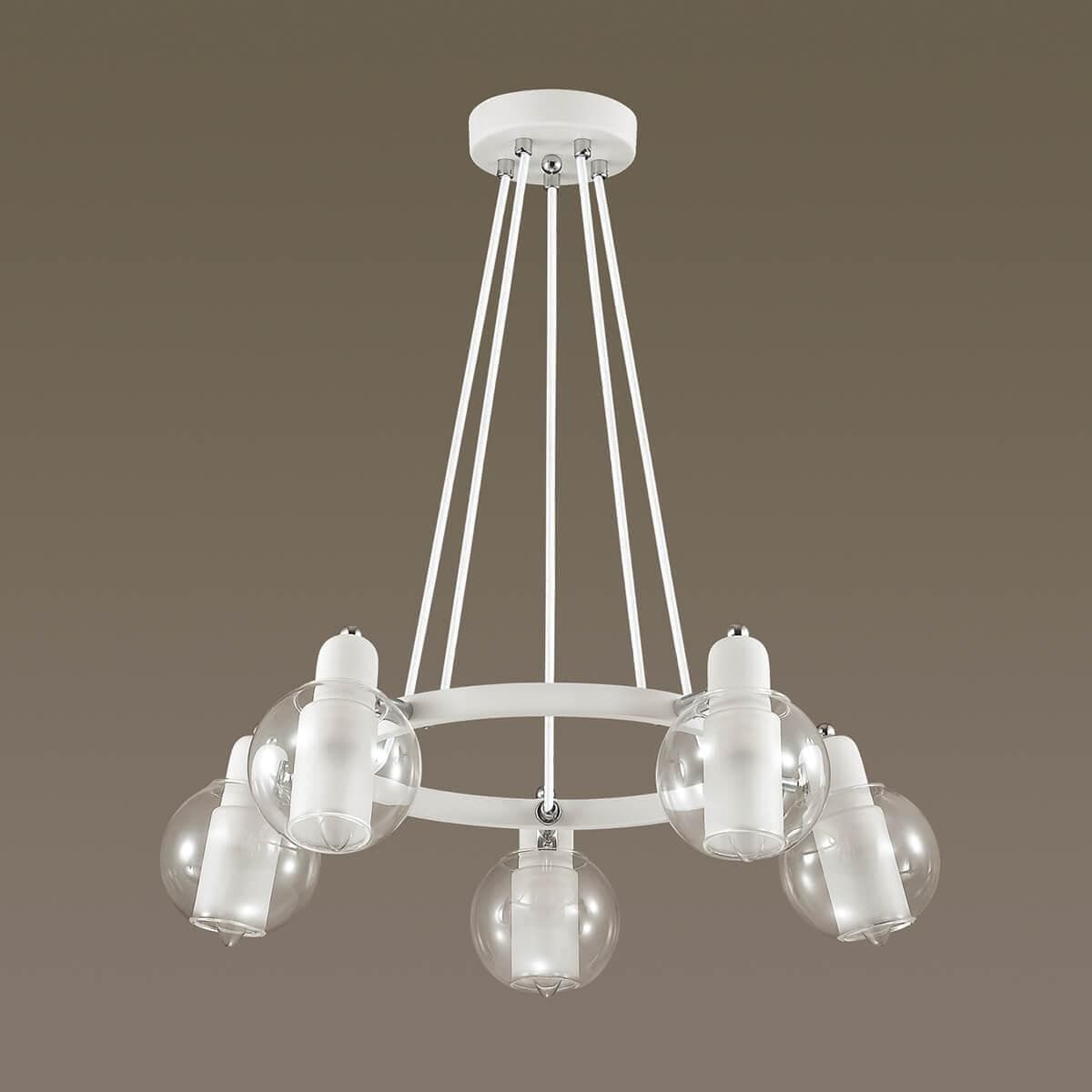 Lumion 3648/5 LN18 110 белый Люстра E14 5*40W 220V RITA — миниатюра 3