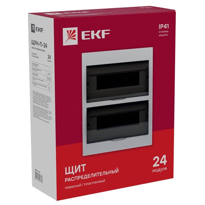 EKF PROxima Щит распред. навесной ЩРН-П-24 IP41 — миниатюра 4