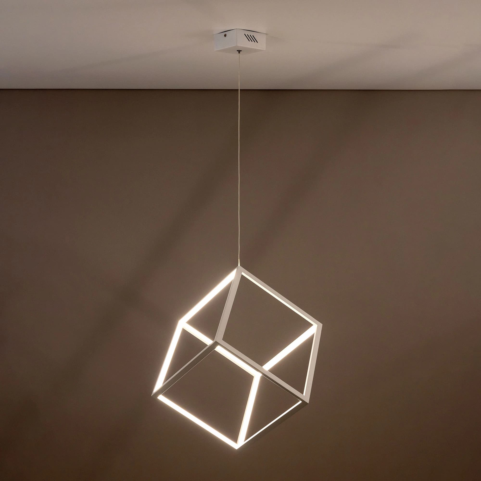 Citilux CL719300 Куб Белый Светильник Подвес, LED 40W*4000K — миниатюра 13
