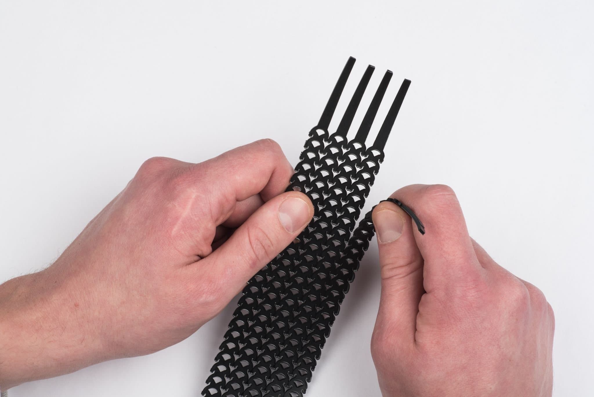 EKF PROxima Хомут гибкий (20 шт.) черный FlexSTRAP — миниатюра 2