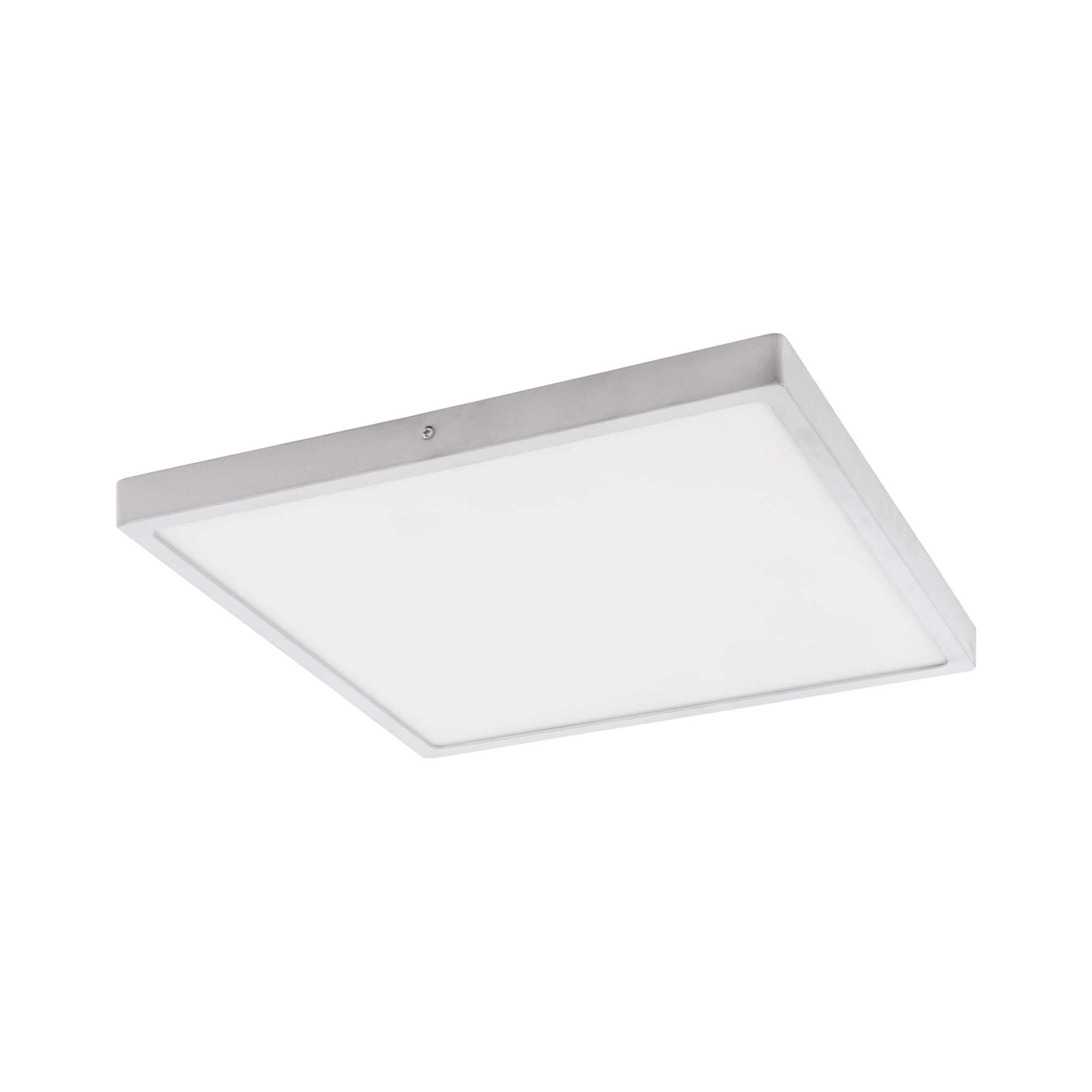Eglo 97282 Cветодиодный накладной светильник FUEVA 1 диммир., 27W(LED), 3200lm, 600х600, H30, алюминий, белый
