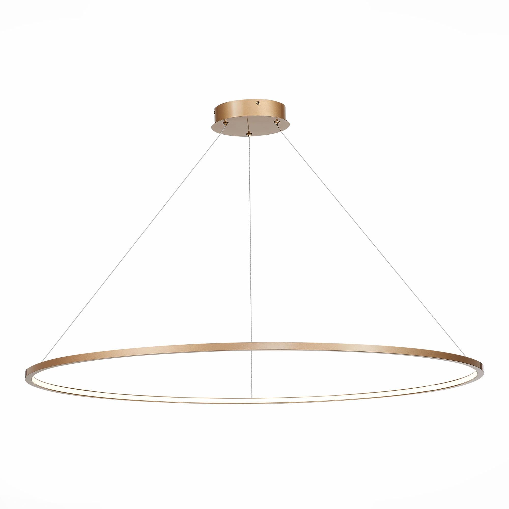 ST LUCE ST603.243.57 Светильник подвесной Золотистый/Белый LED 1*57W 4000K
