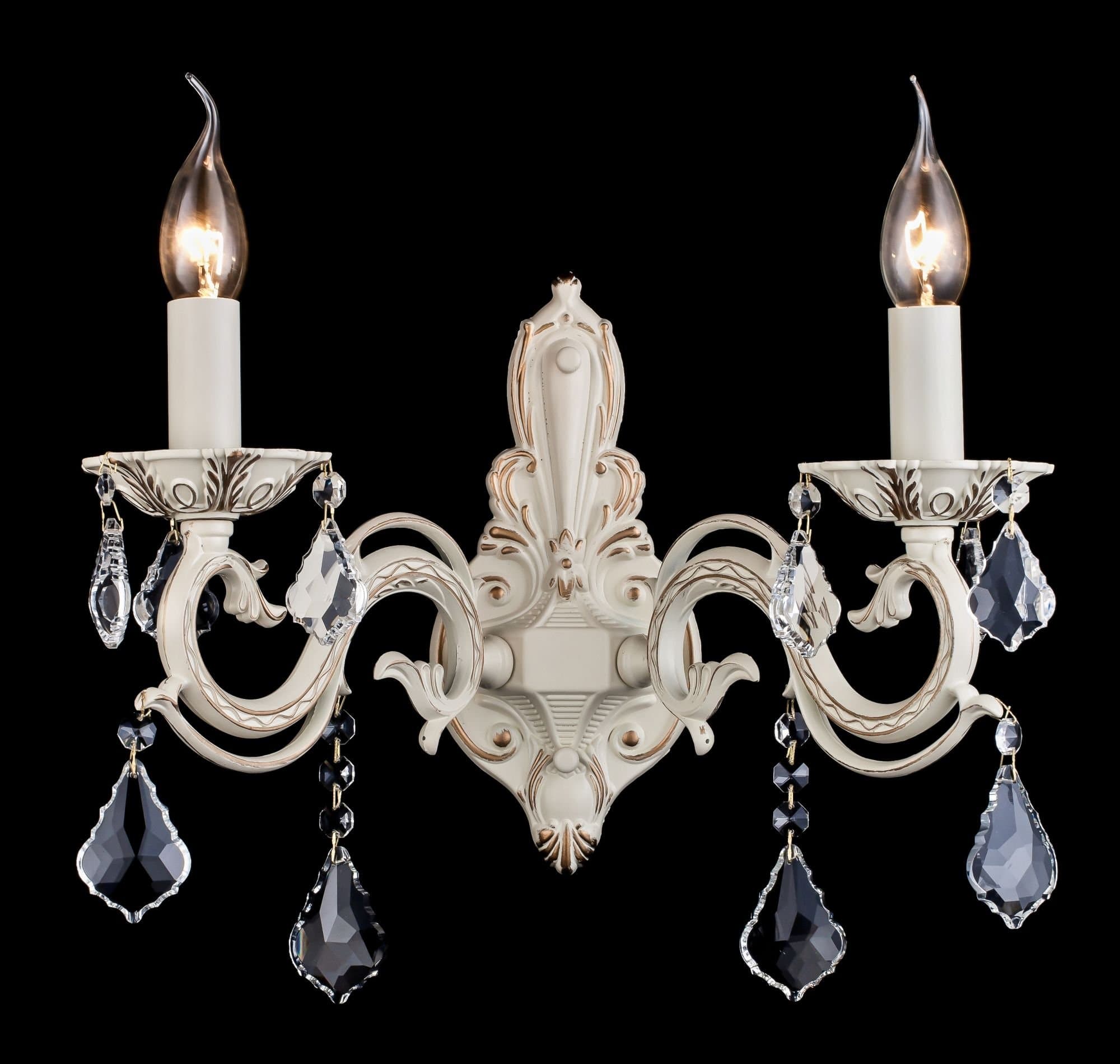 Maytoni Elegant Bronze Бежевый Бра 2xE14 60W ARM245-02-W — миниатюра 2