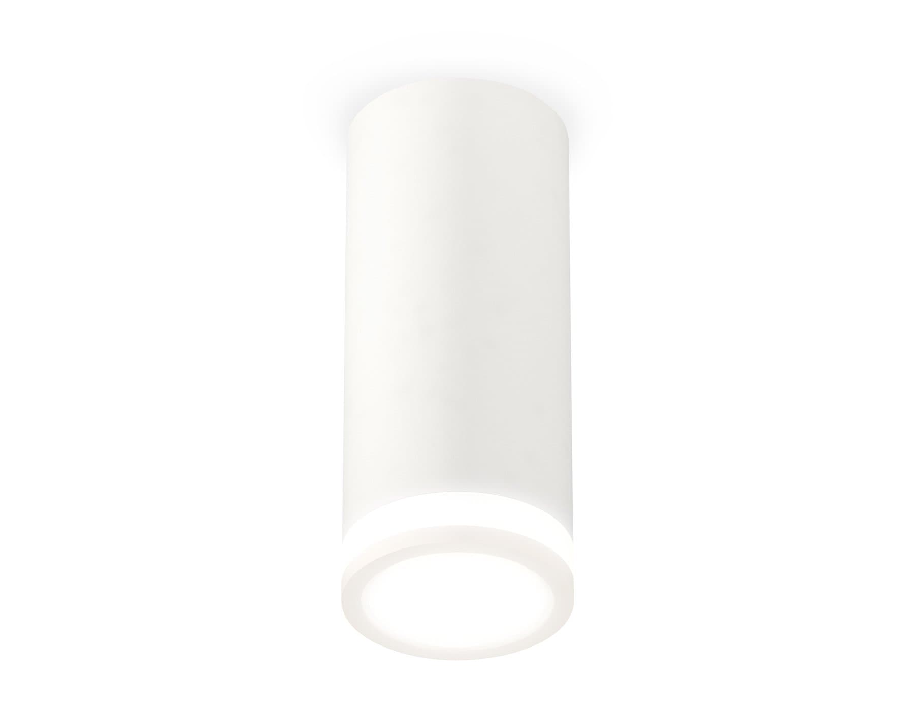 Ambrella Комплект накладного светильника с акрилом XS7442012 SWH/FR белый песок/белый матовый MR16 GU5.3 (C7442, N7120) — миниатюра 1
