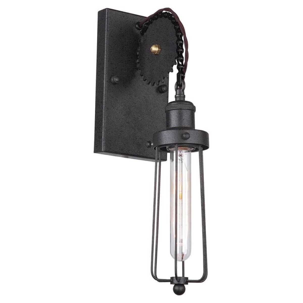 Lussole LOFT Металл Черный /  Без плафона Светильник настенный E27 60W LSP-9126 — миниатюра 1