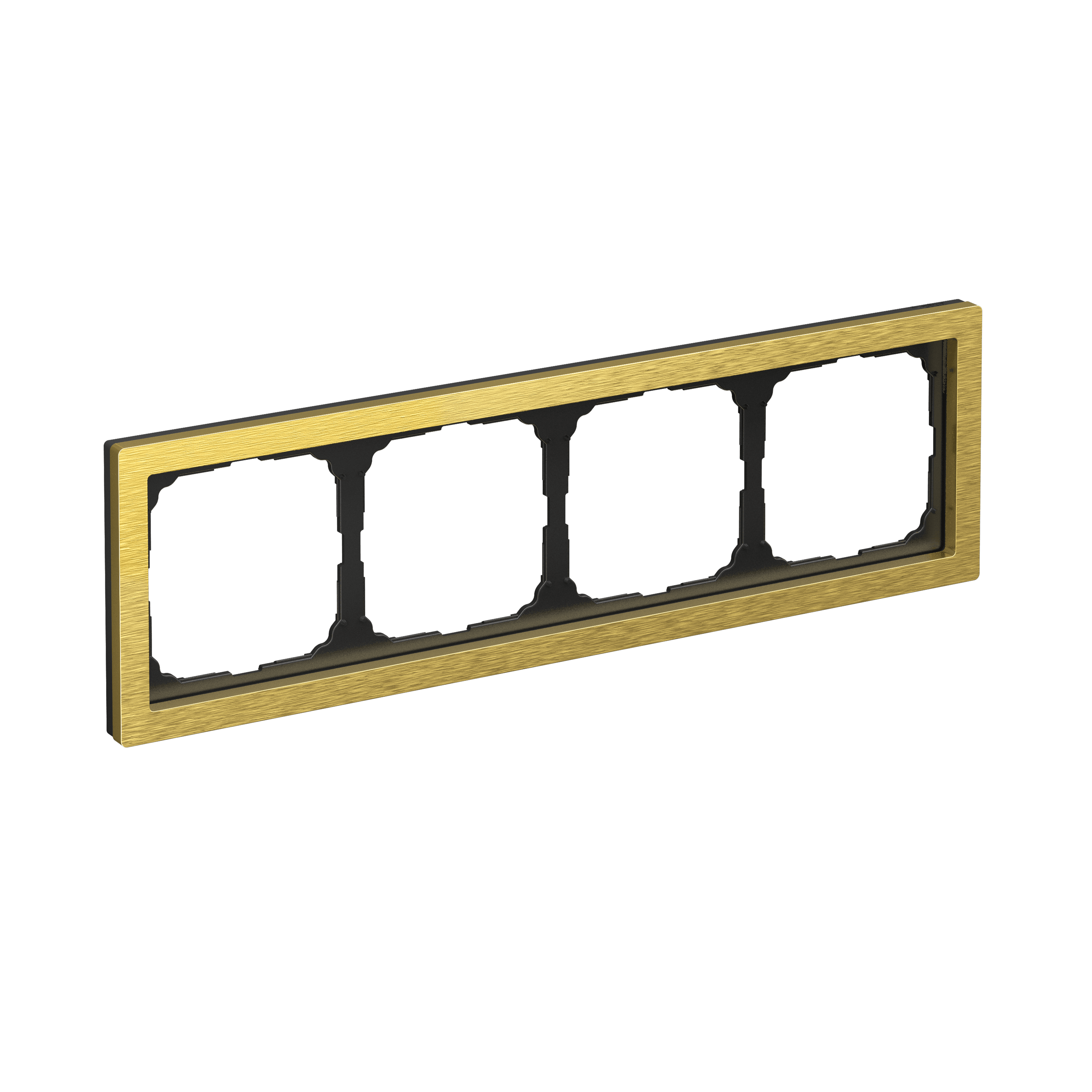 Systeme Electric ArtGallery Pure Металл Золото Рамка 4-ая — миниатюра 6