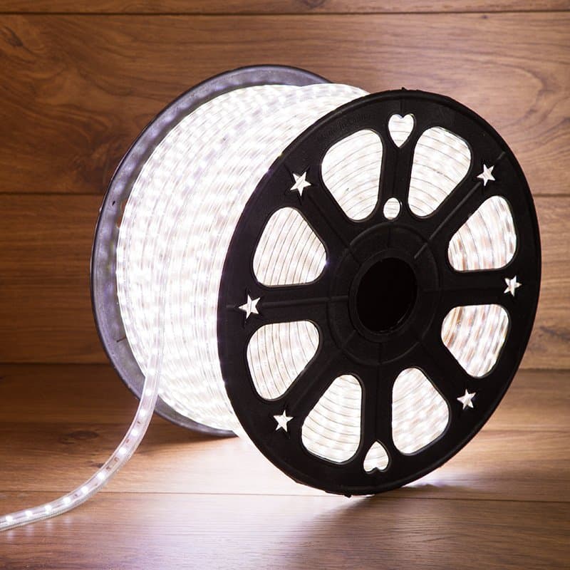 Rexant LED Лента 220В, 6.5x13мм, IP67, SMD 5730, 60 LED/м, Белый, 100м 142-701