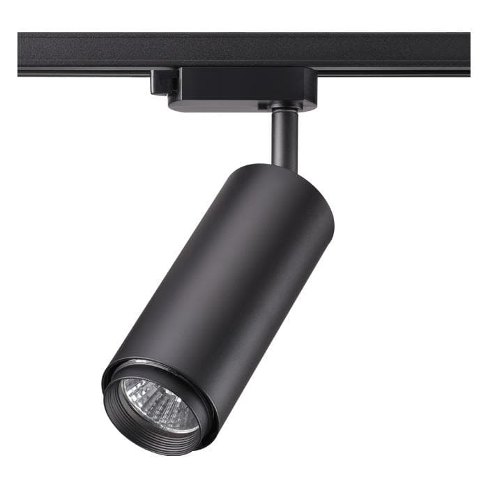 Novotech 370414 NT19 187 черный Трековый светильник IP20 GU10 50W 220V PIPE