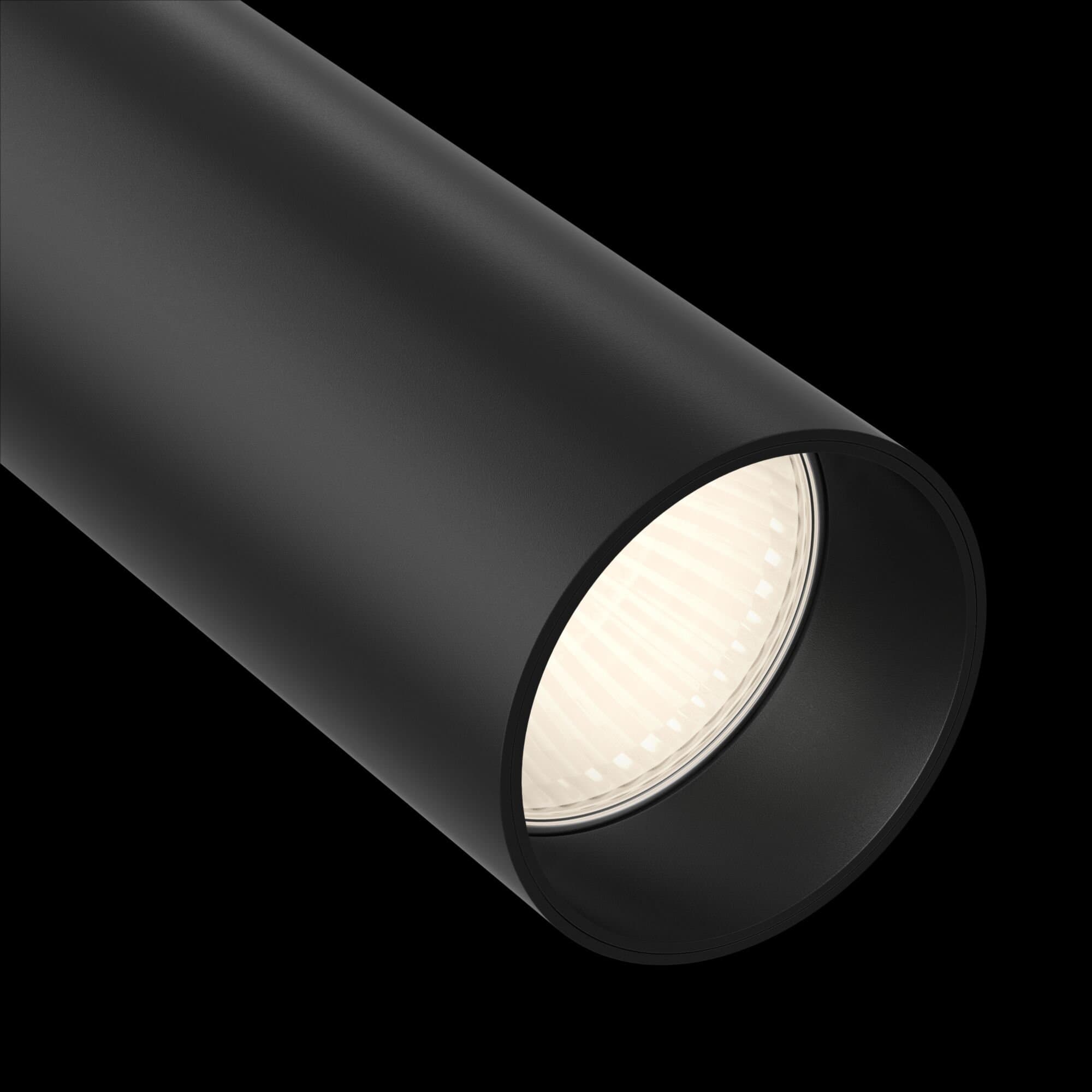 Maytoni Single phase track system Черный Трековый светильник TR021-1-12B3K — миниатюра 6