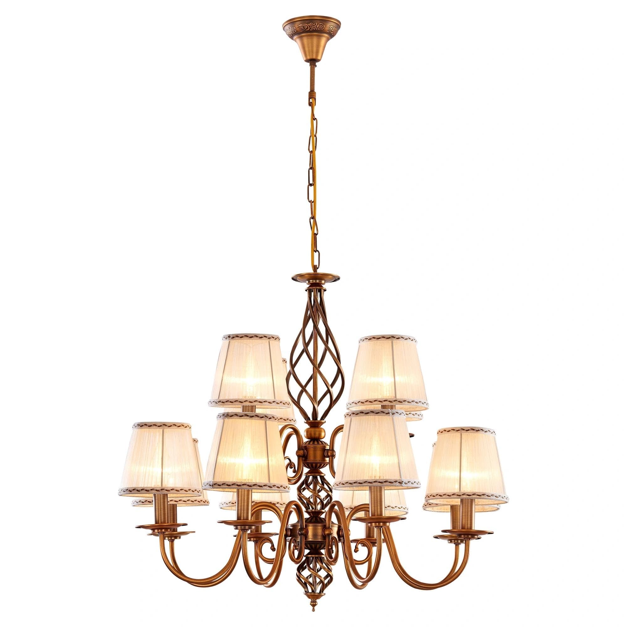 Citilux CL427221 Ровена Бронза Мат. Светильник Люстра