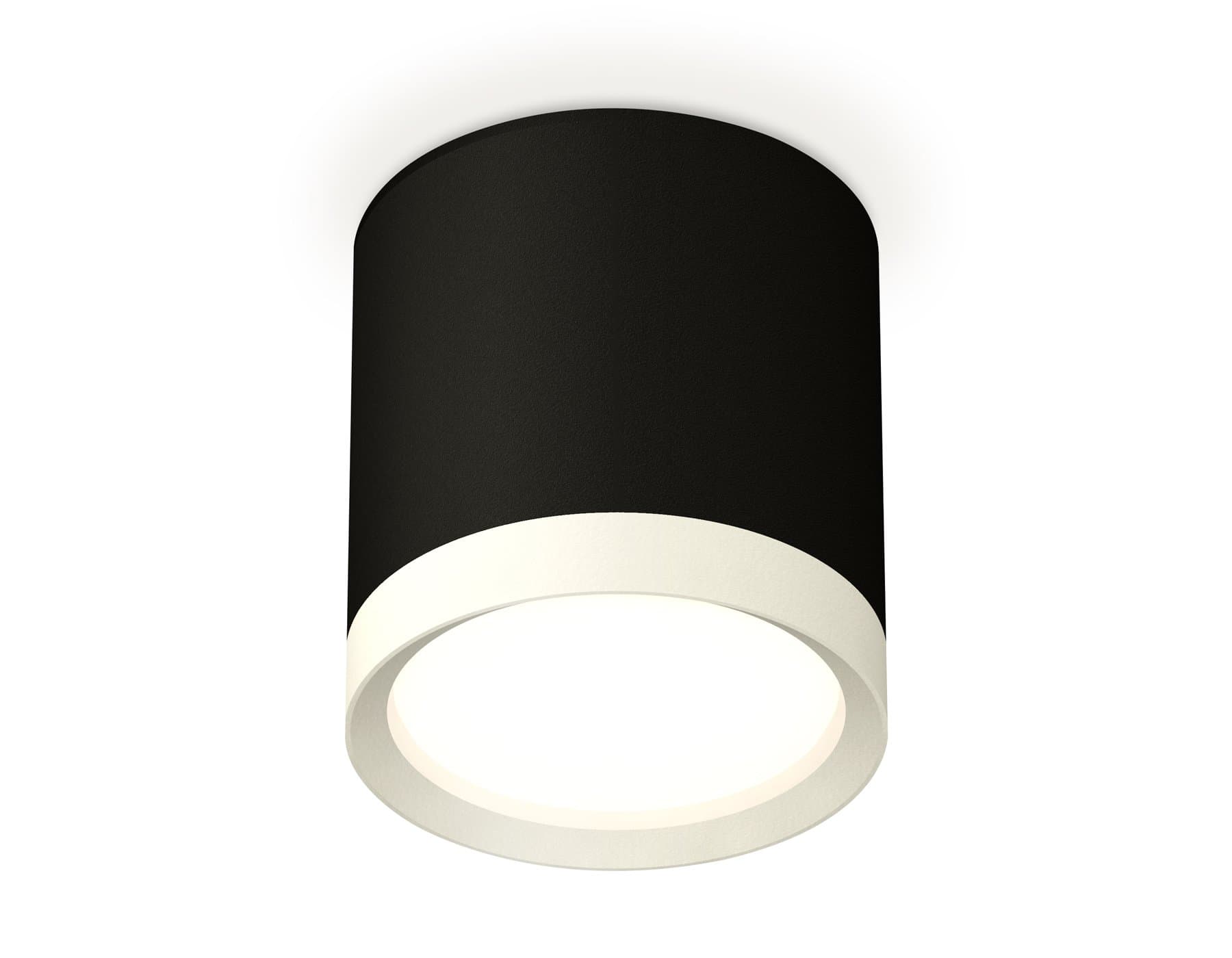 Ambrella Комплект накладного светильника XS8142001 SBK/SWH черный песок/белый песок GX53 (C8142, N8112) — миниатюра 1