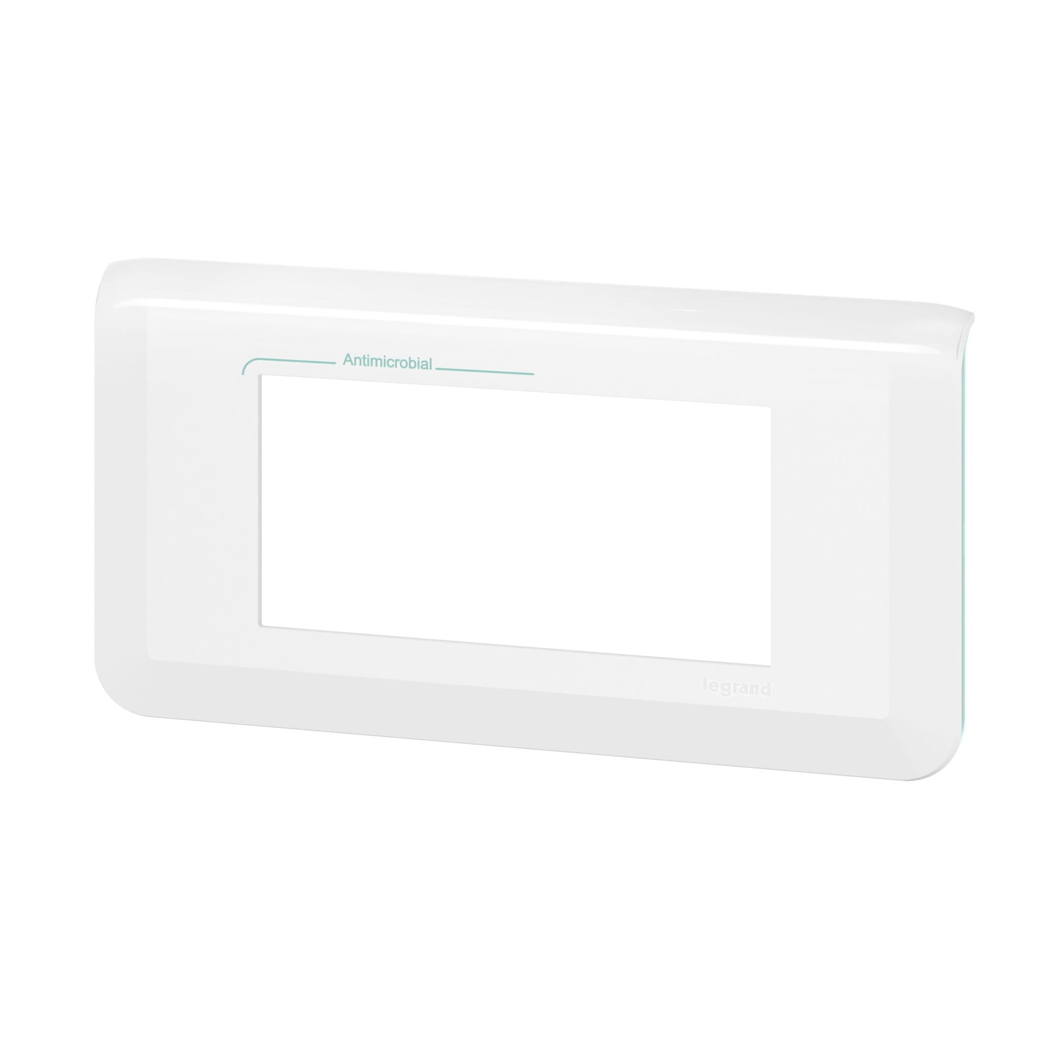 Legrand Mosaiс Рамка - Программа Mosaic - 4 модуля - антимикробная 078724L — миниатюра 2